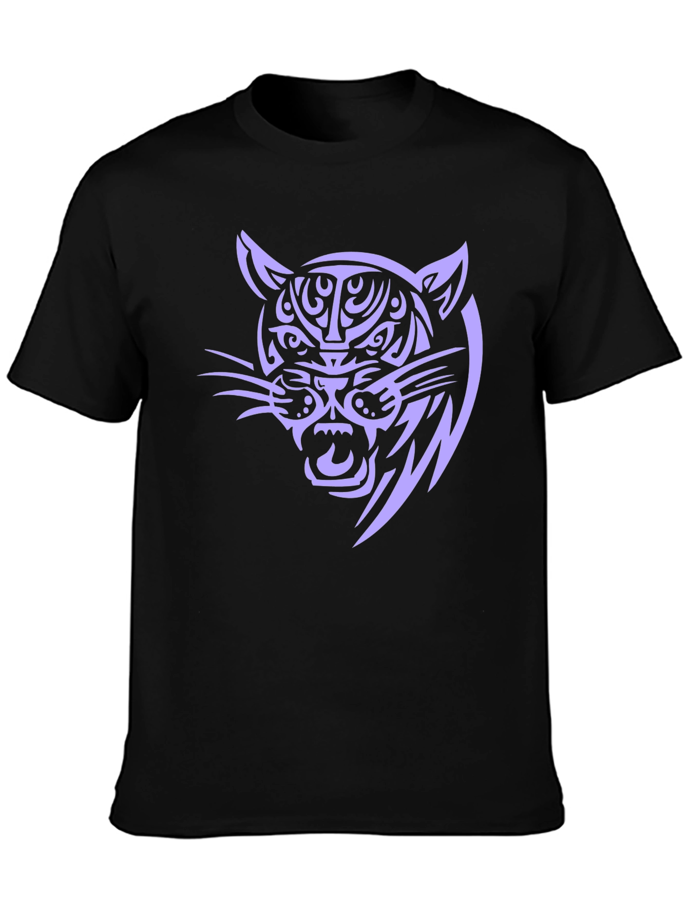 Black Black Panther Tribal Graphic Tee view 3