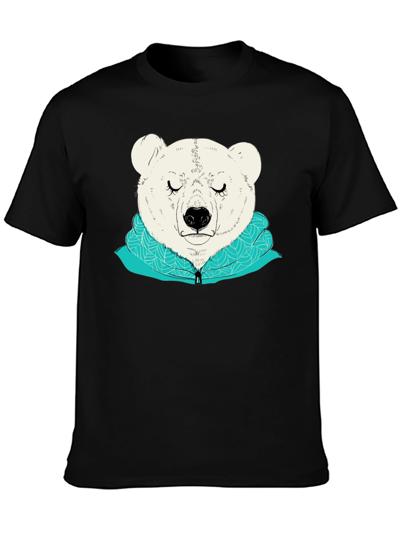 Black Bear Graphic Tee - Soft & Stylish view 3