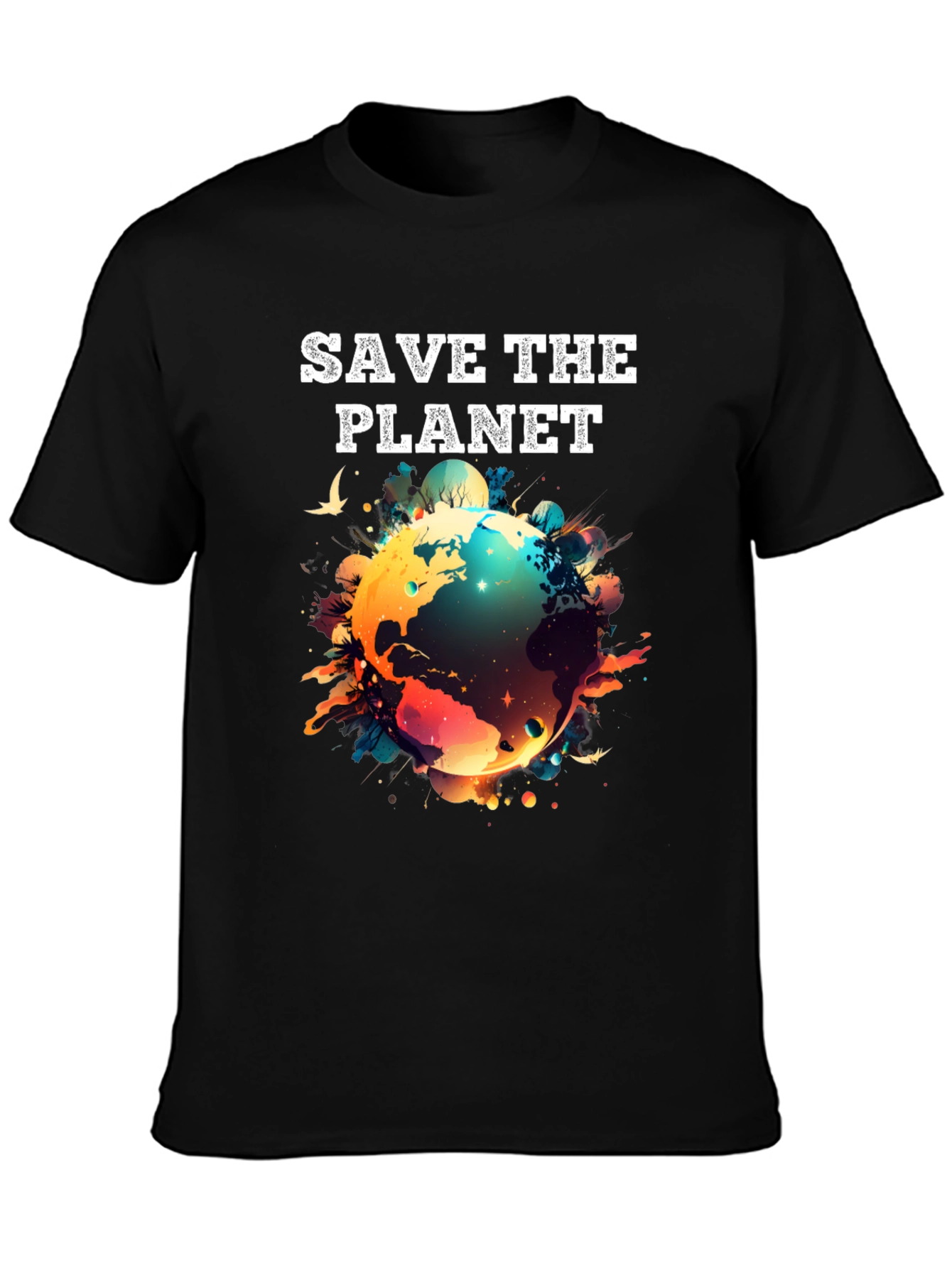 Save the Planet Graphic T-Shirt - Eco-Friendly Fashion - 3