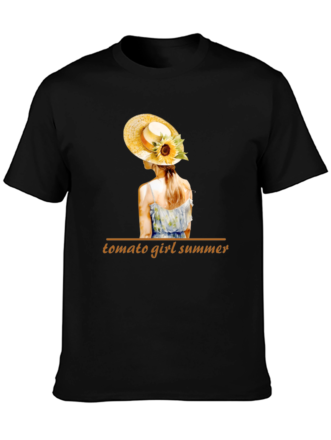 Black Tomato Girl Summer Graphic Tee view 3