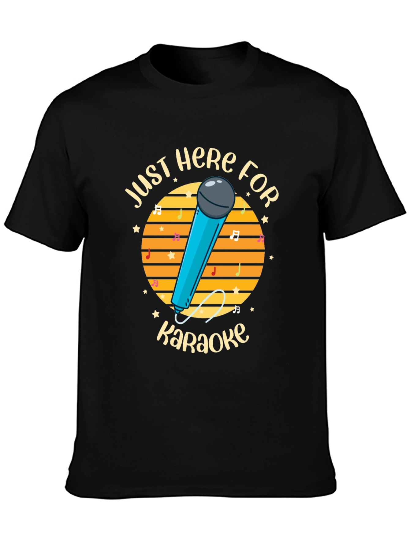 Just Here For Karaoke T-Shirt - 3