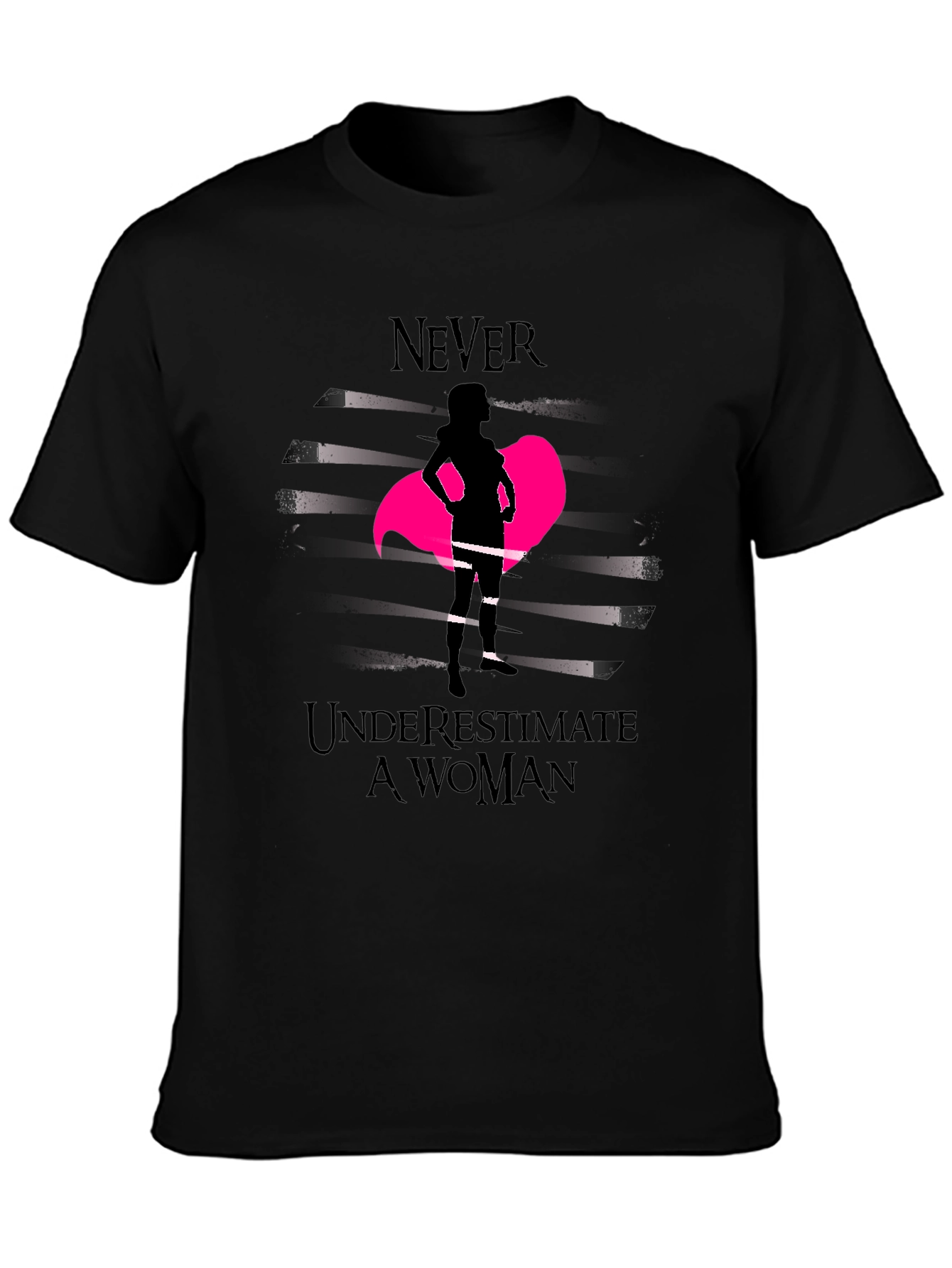 Empowered Woman Graphic Tee - Never Underestimate - 3