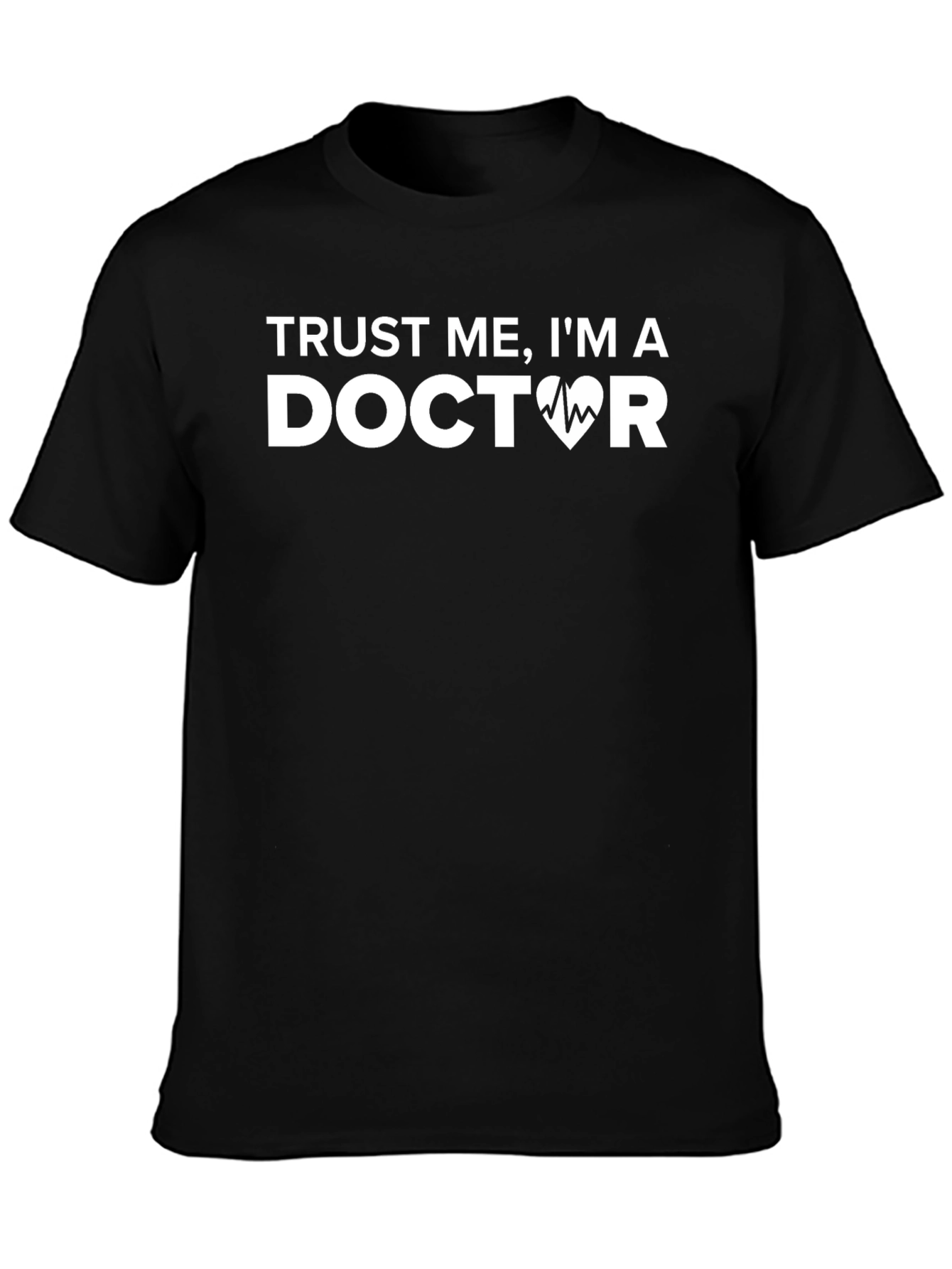 Black Trust Me I'm A Doctor T-Shirt Medical Physician Tee view 3