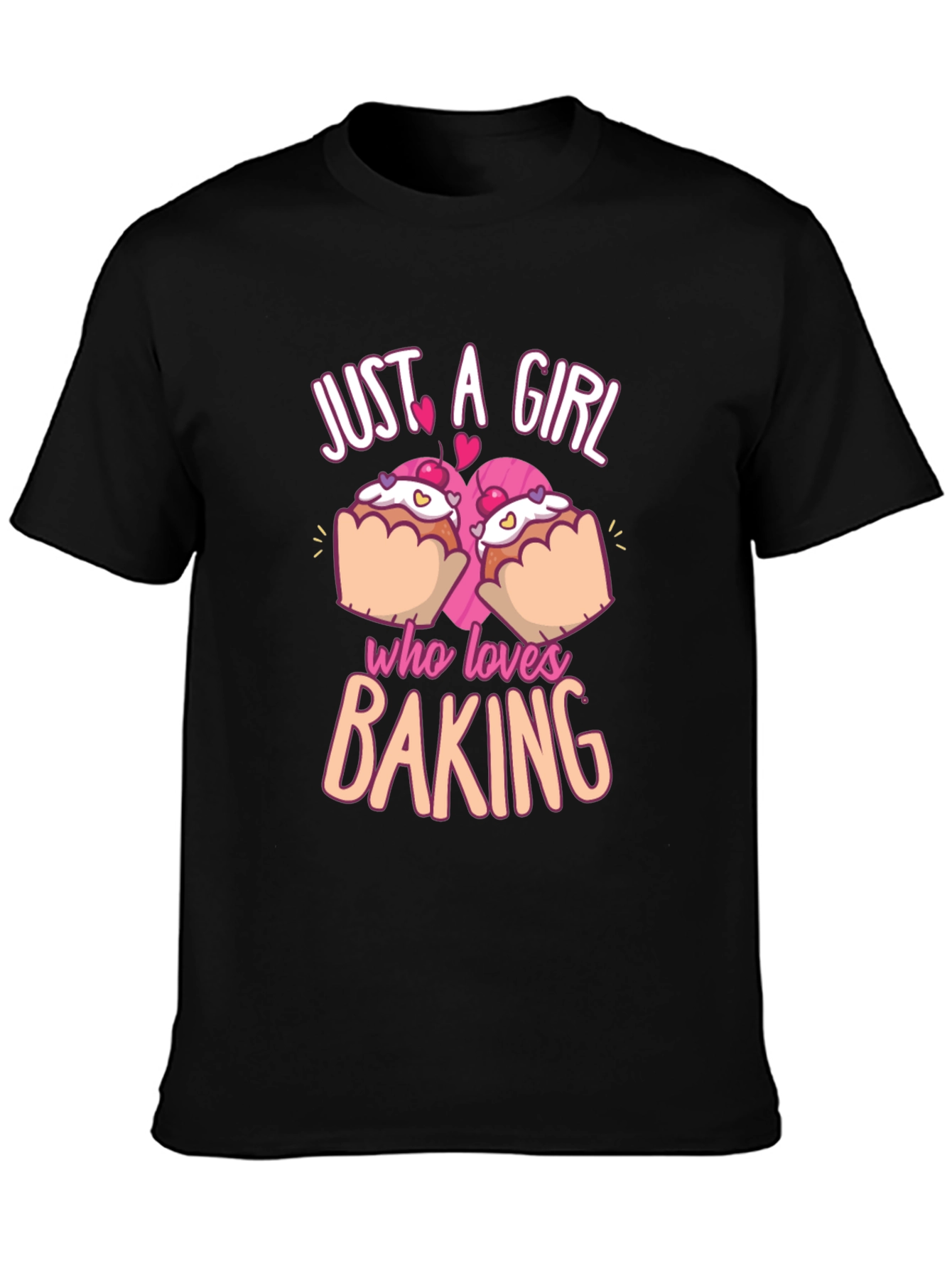 Just A Girl Who Loves Baking T-Shirt - 3