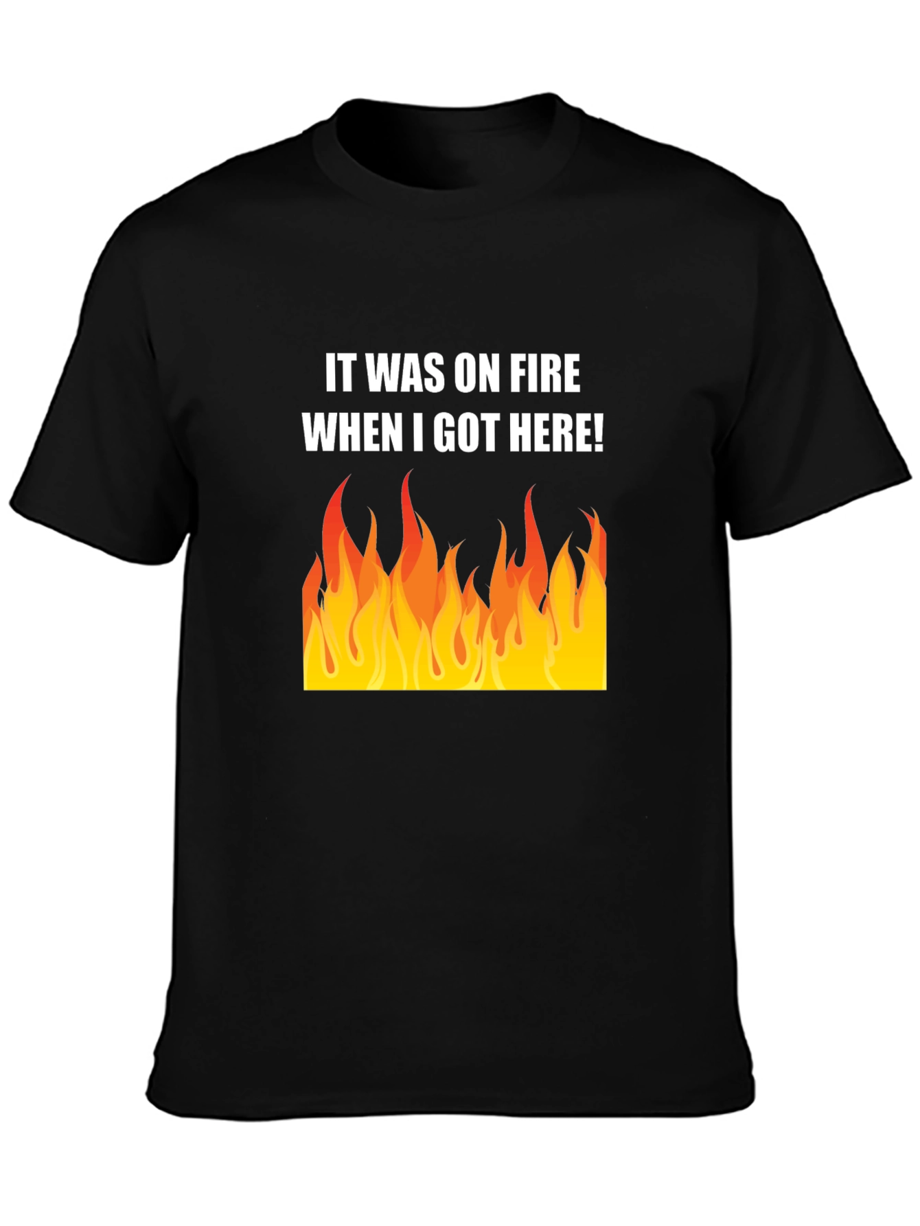 It Was on Fire Graphic Tee - 3