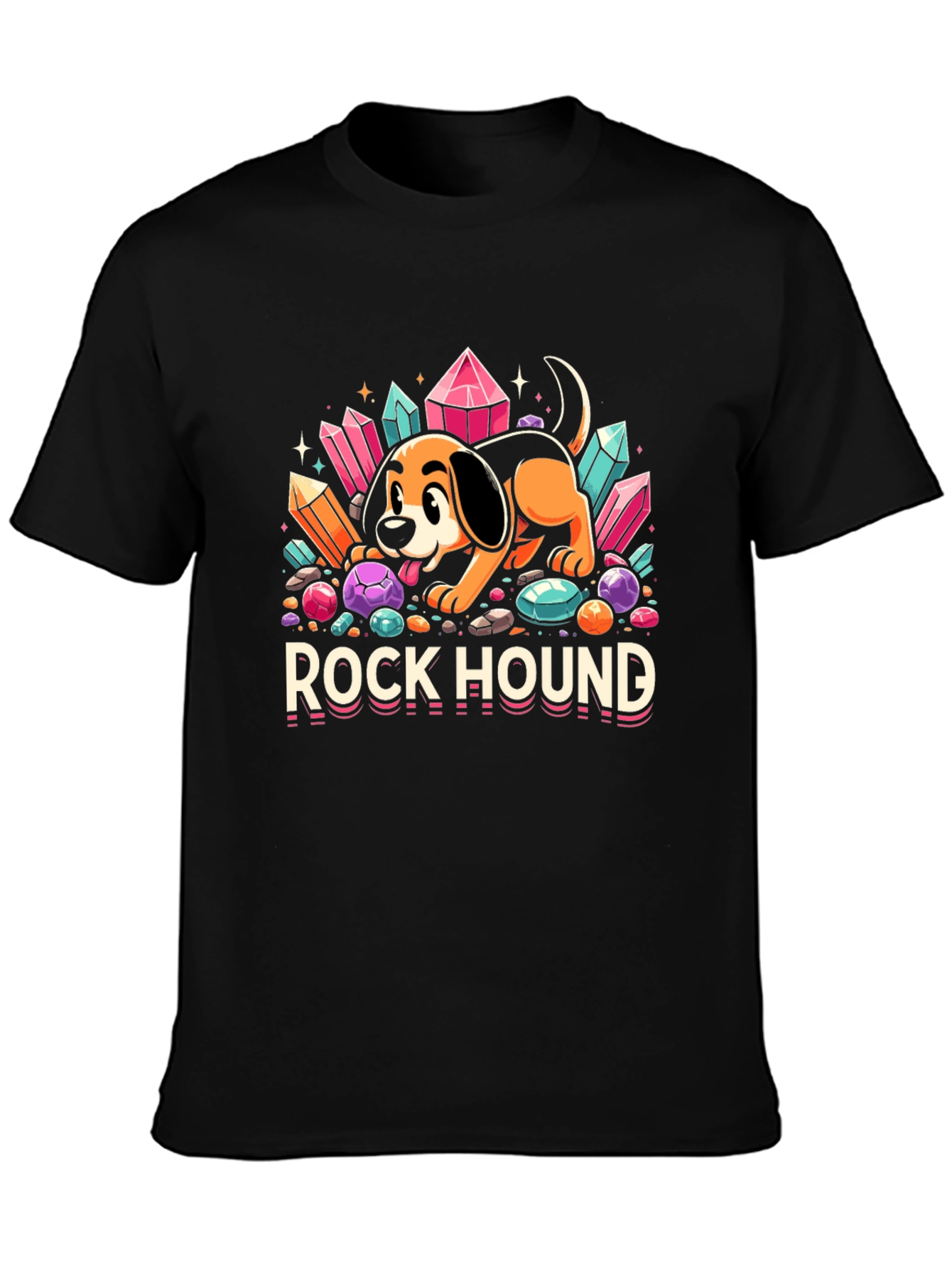Black Rock Hound Dog T-Shirt view 3