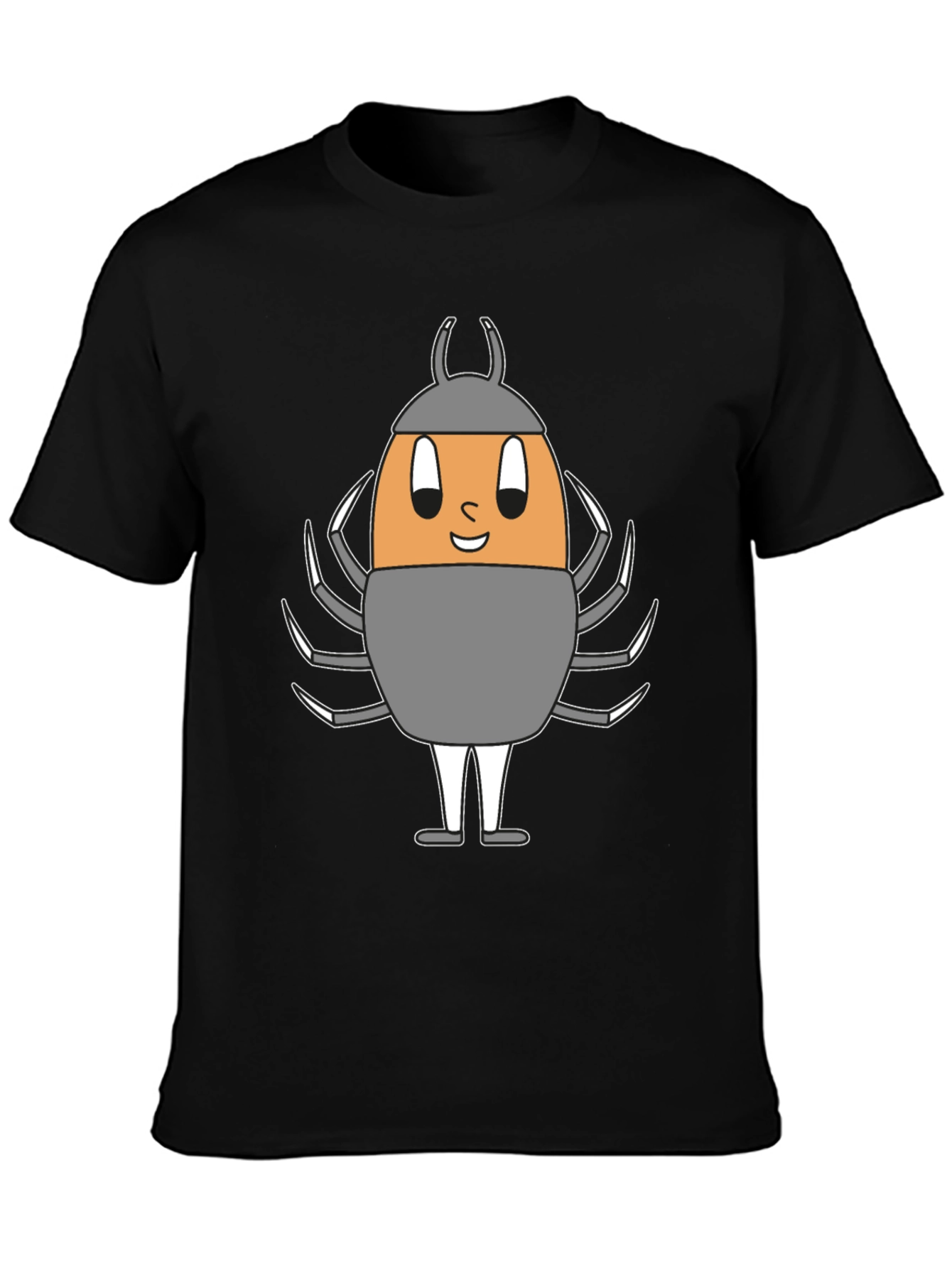 Black Egg-cellent Bug Graphic Tee - Fun & Unique Design view 3