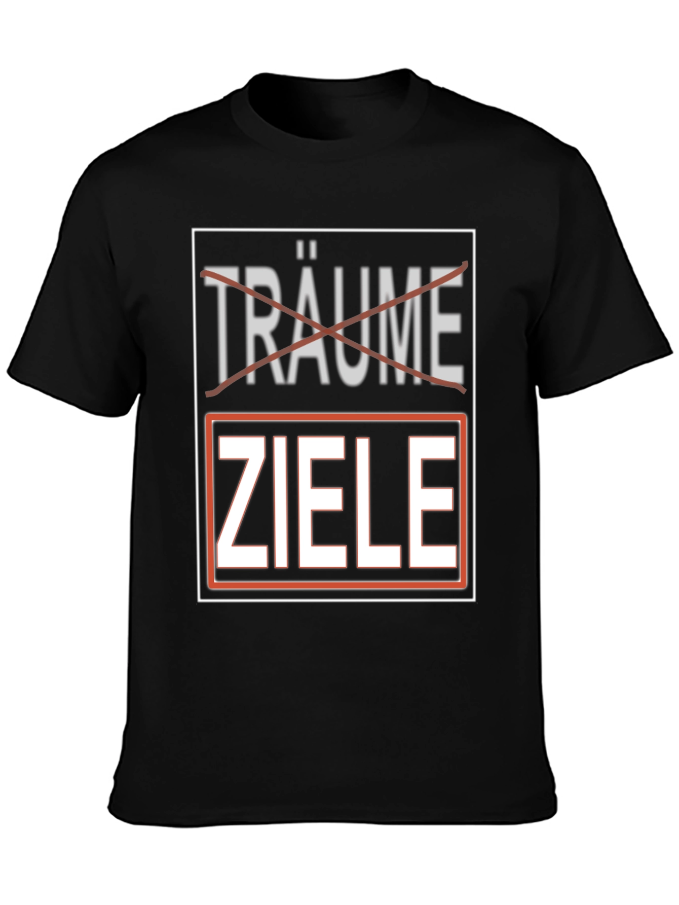 Dreams Goals T-Shirt - German Motivational Shirt - 3