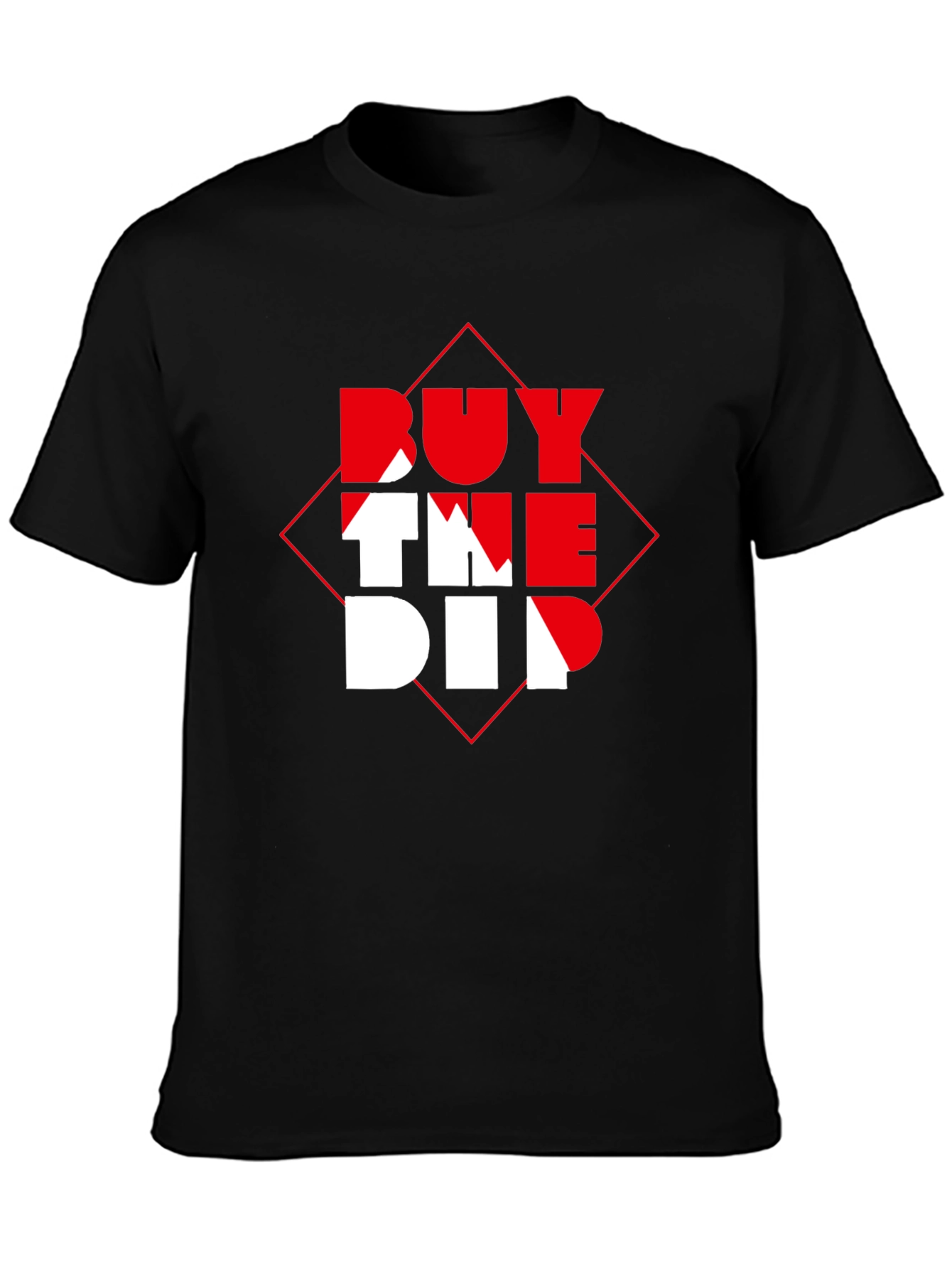 Black Buy The Dip Graphic Tee - Black view 3