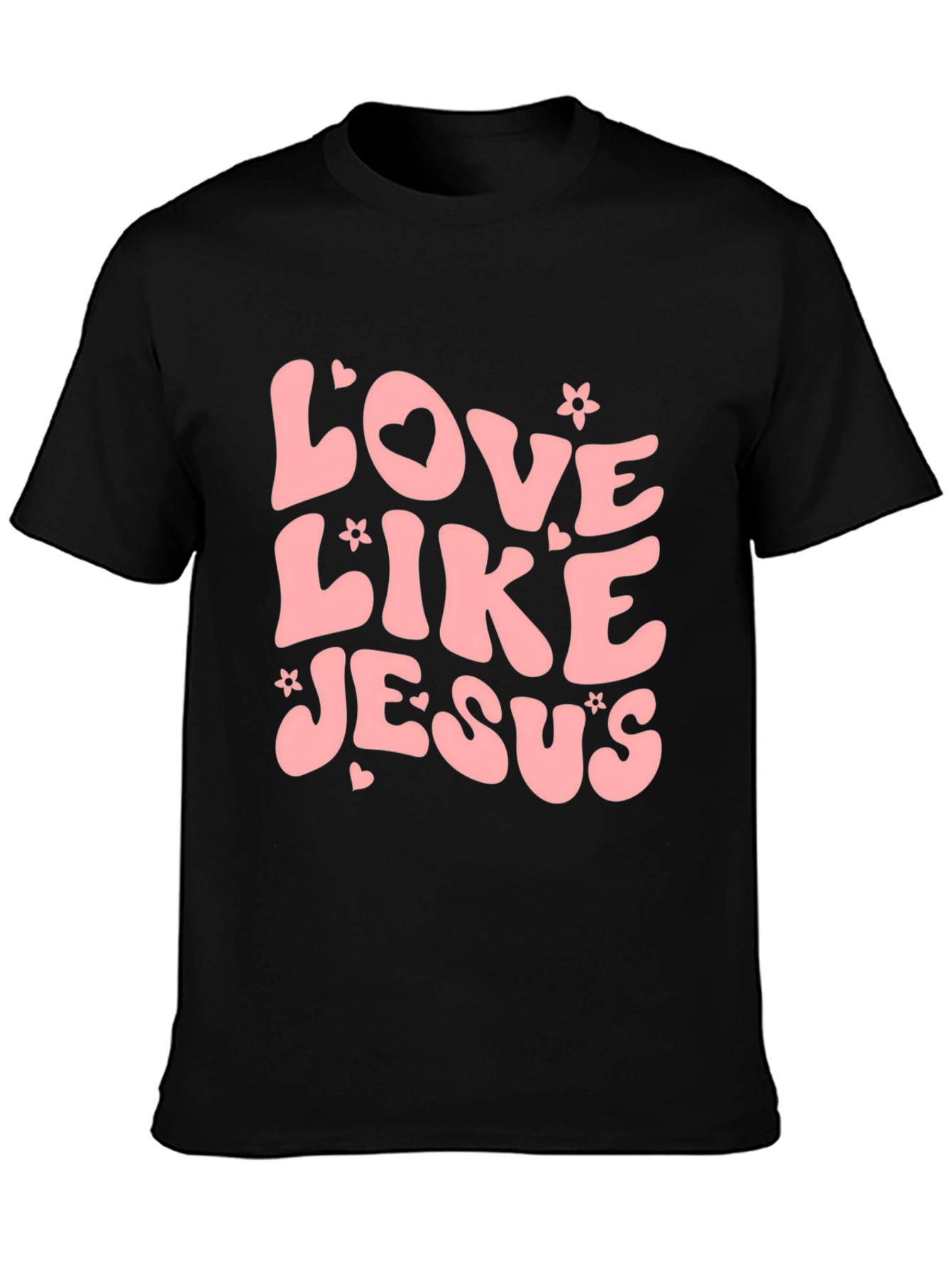 Love Like Jesus T-Shirt - Retro Christian Tee - 3