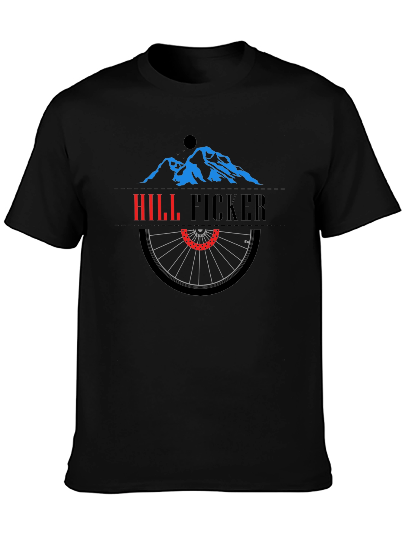 Black Hill Ficker Mountain Bike T-Shirt view 3