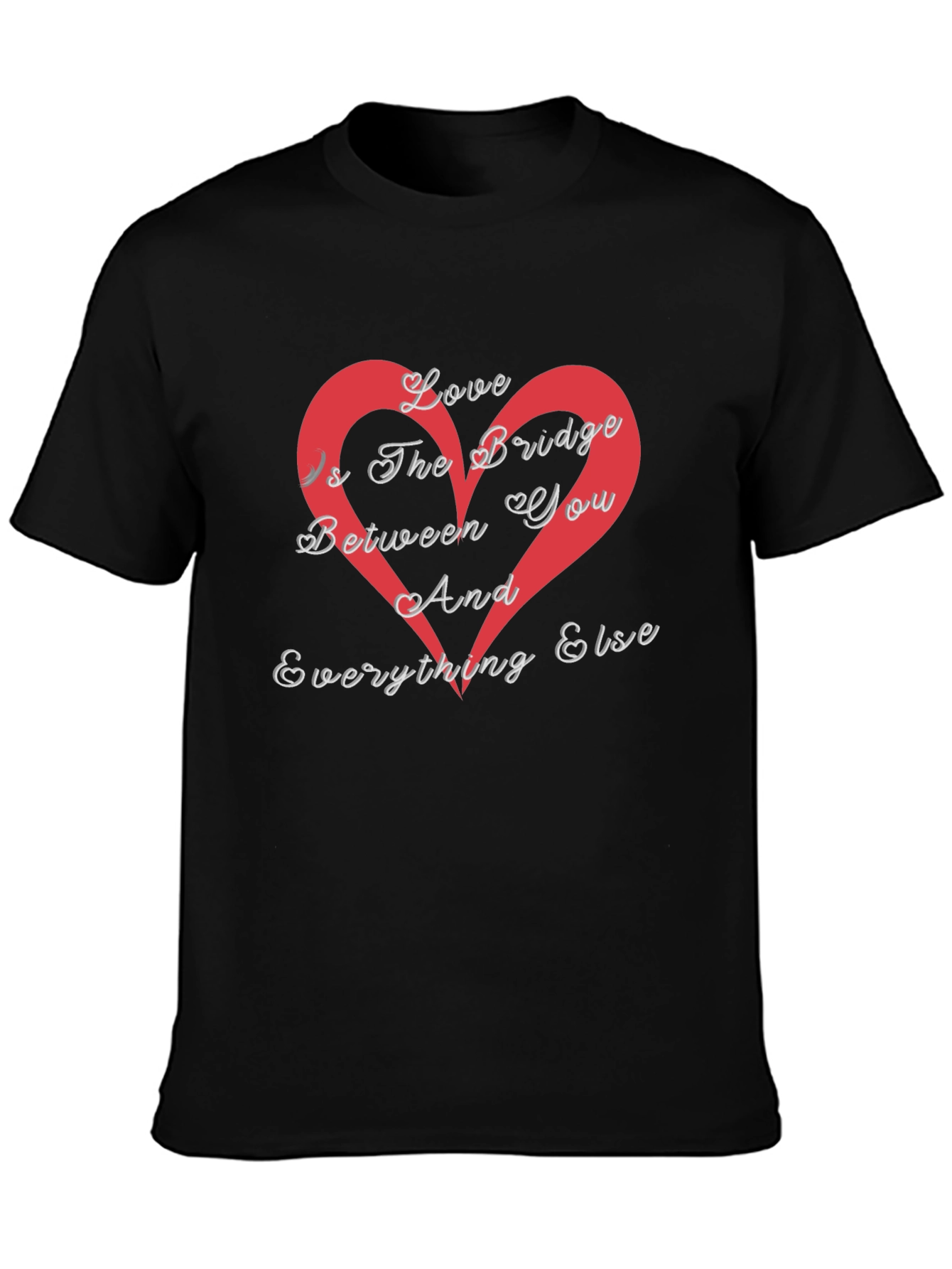 Black Love Is The Bridge Graphic Tee view 3