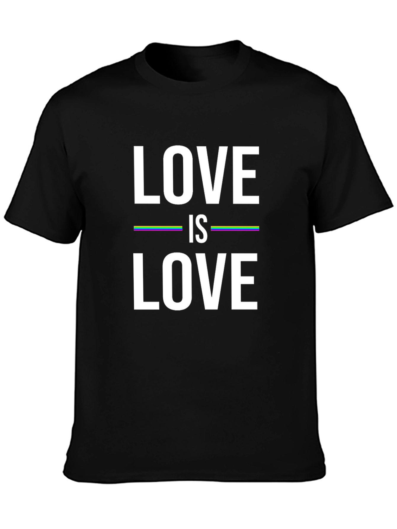 Black Love is Love Graphic T-Shirt view 3