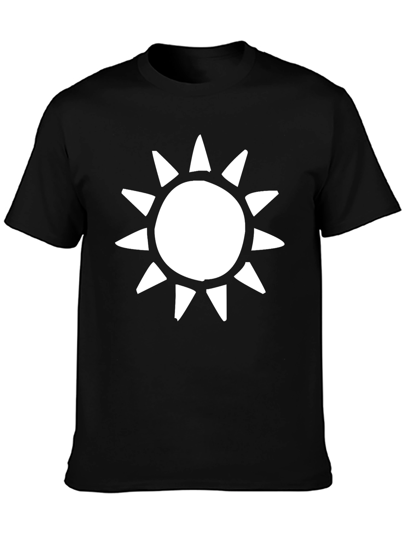 Black Sun Graphic Black T-Shirt view 3