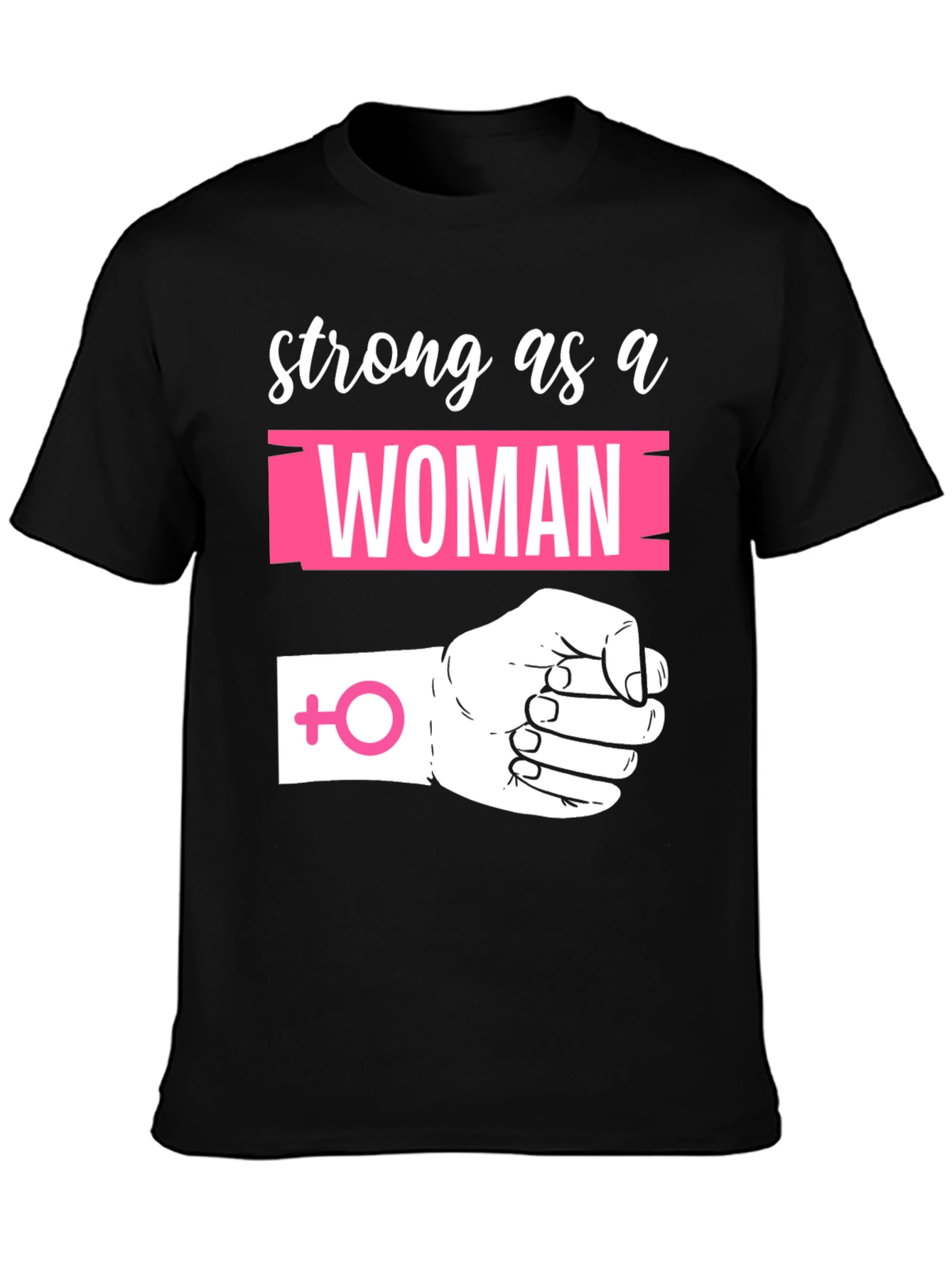Strong as a Woman Graphic Tee - 3