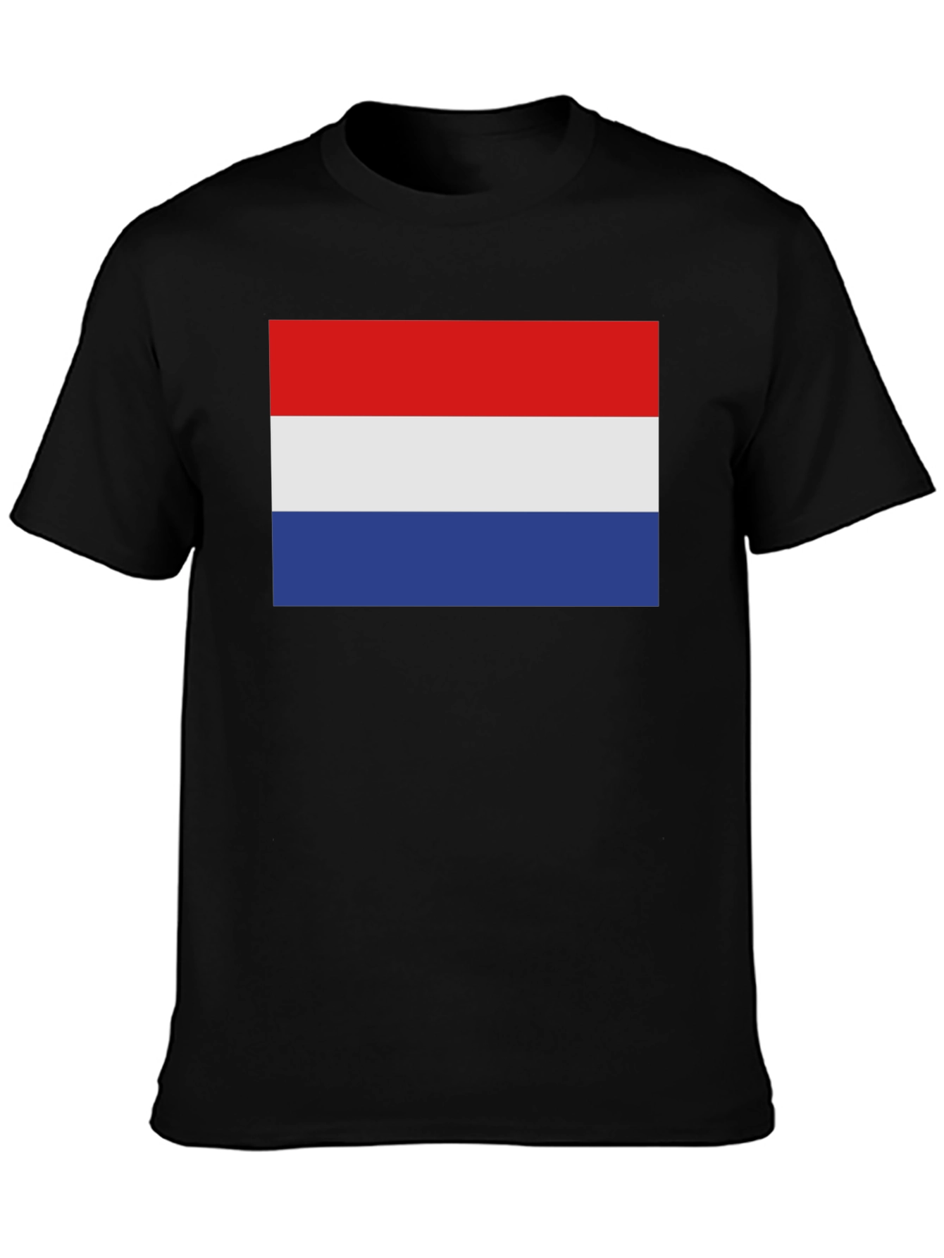 Black Netherlands Flag T-Shirt - Dutch Pride Tee view 3