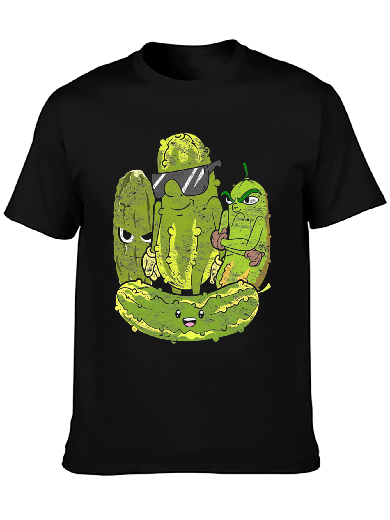 Pickle Gang T-Shirt - Cool Cartoon Design - 3