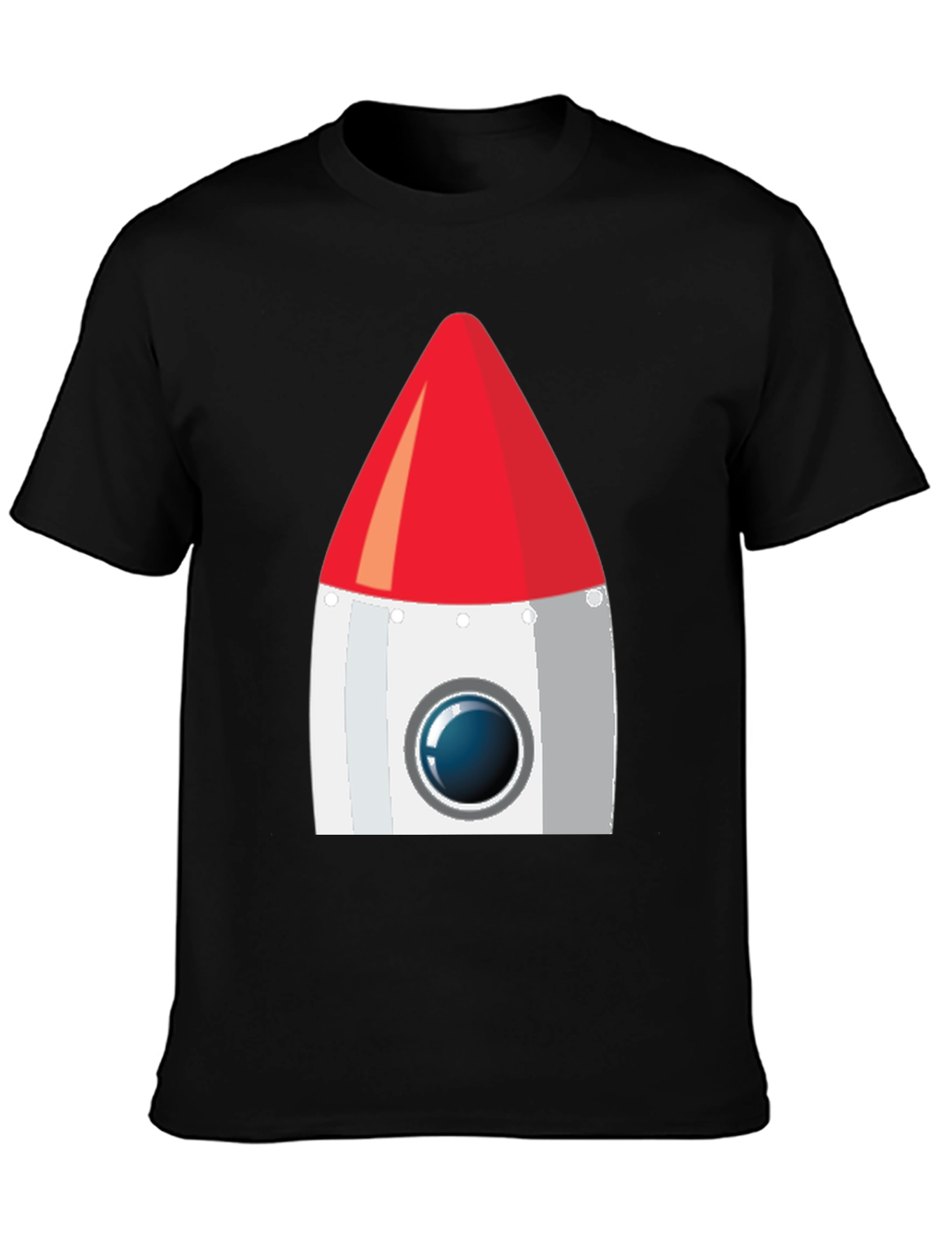 Rocket Graphic T-Shirt - Blast Off in Style! - 3