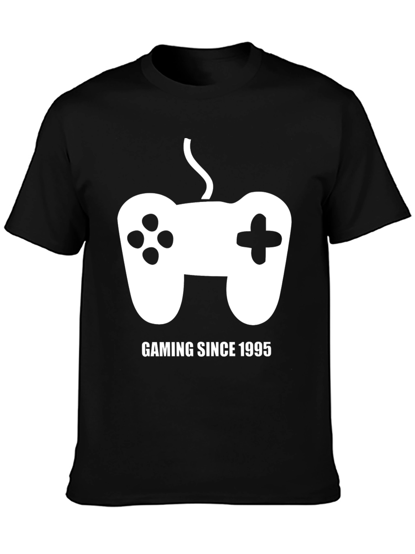 Black Gaming Since 1995 T-Shirt view 3