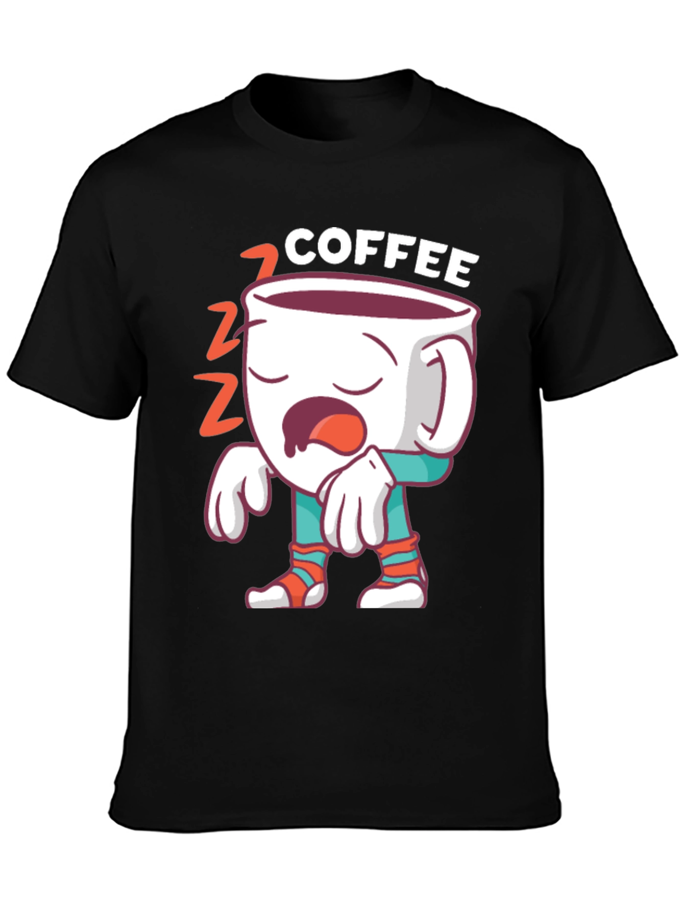 Black Coffee Sleepy T-Shirt view 3