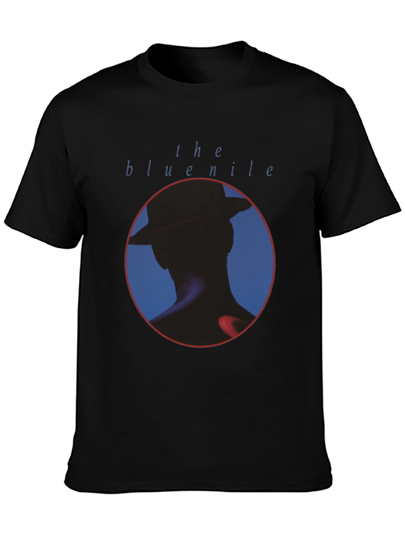 The Blue Nile Album Cover Black T-Shirt - 3