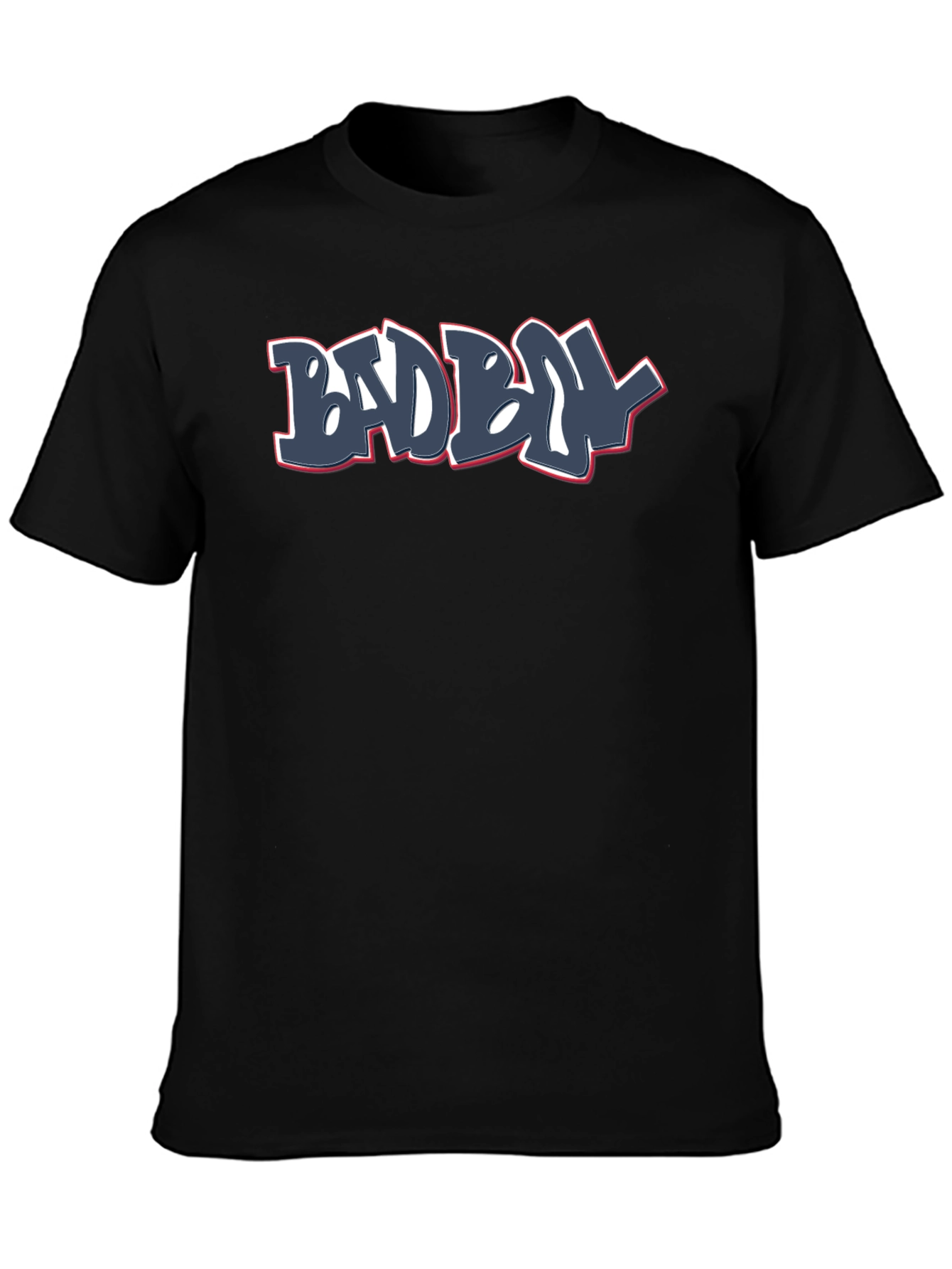 Black Bad Boy Graphic T-Shirt - Classic Street Style view 3