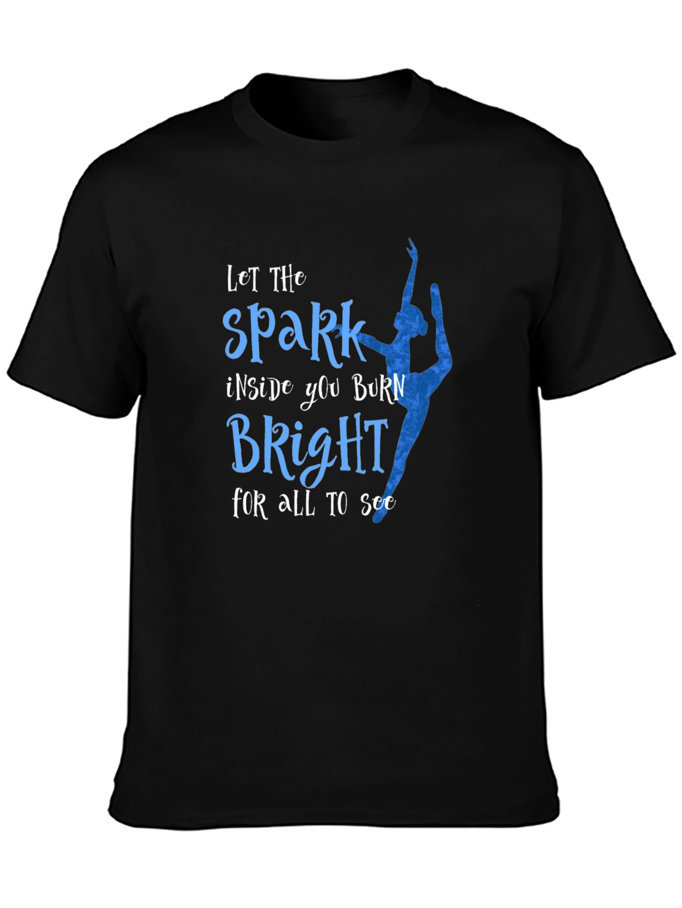 Black Spark Inside You Burn Bright T-Shirt view 3