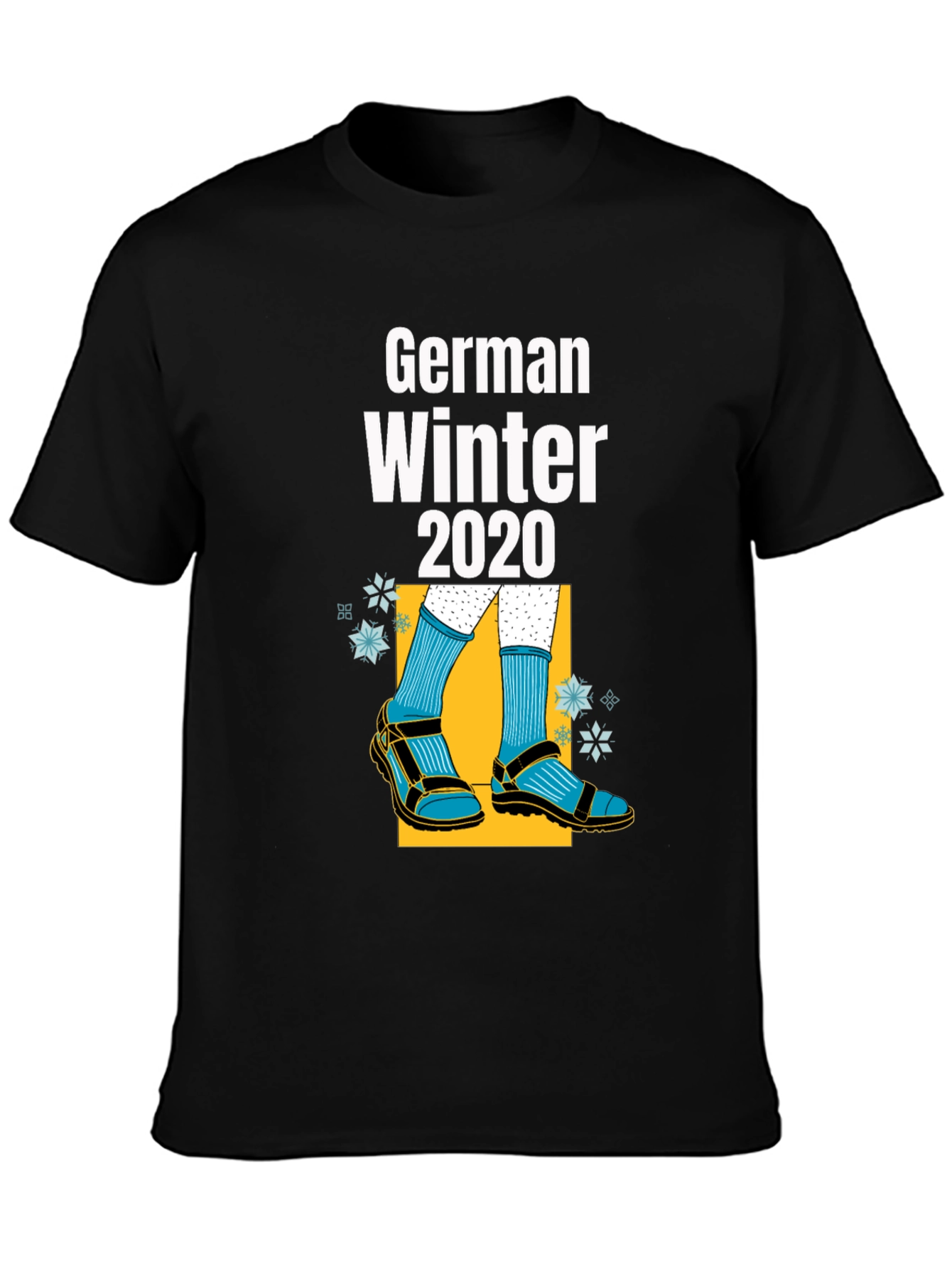 Black German Winter 2020 Graphic Tee view 3