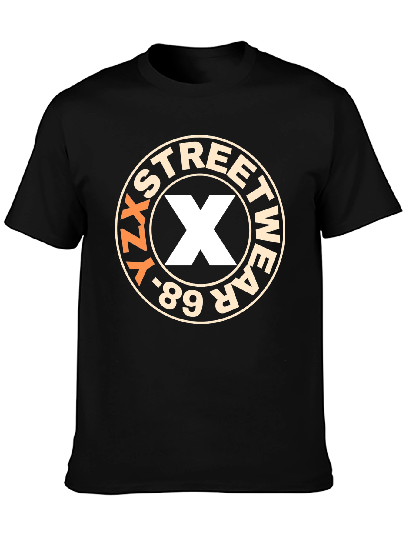 Black ZX Streetwear 68-89 Graphic Tee view 3