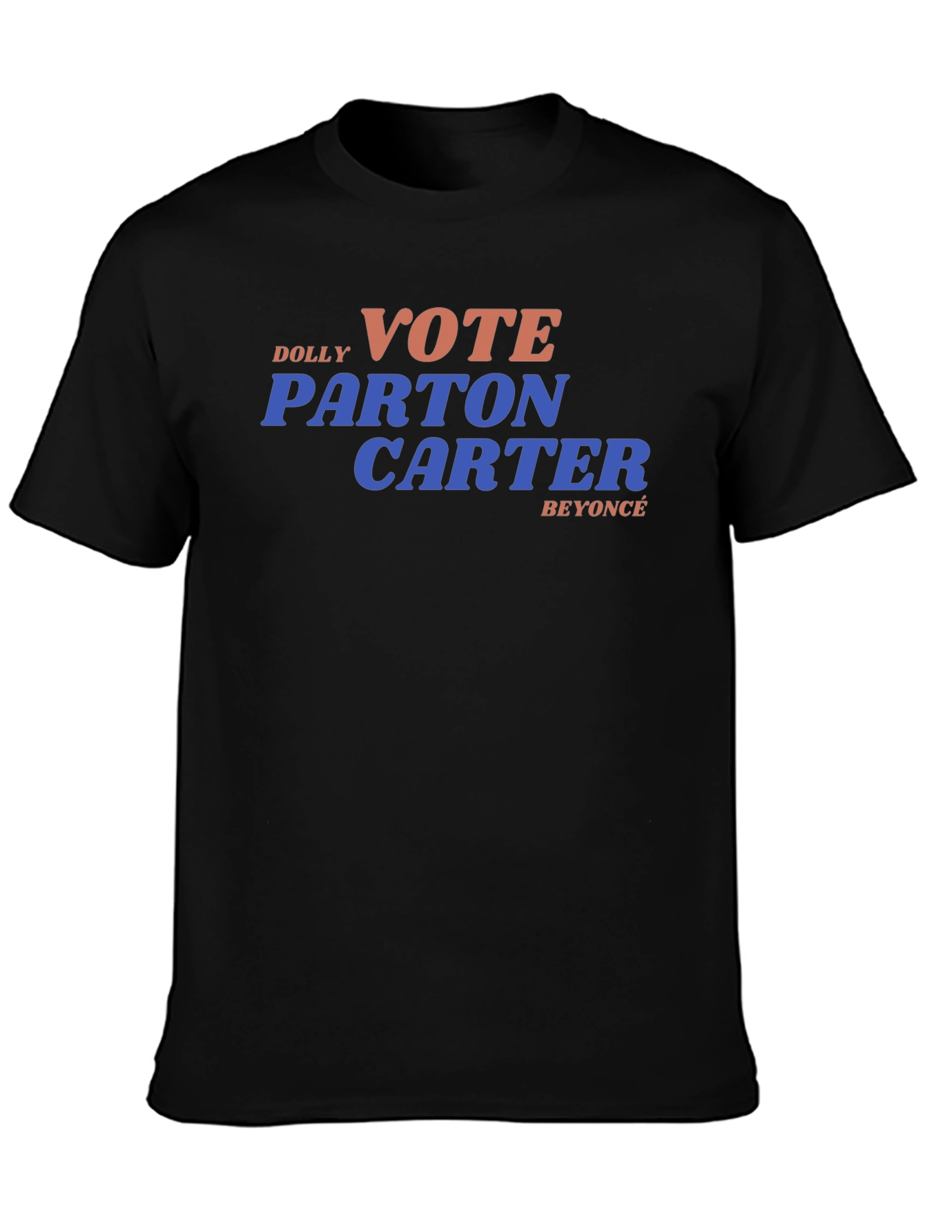 Black Vote Dolly Parton Carter Beyonce T-Shirt view 3