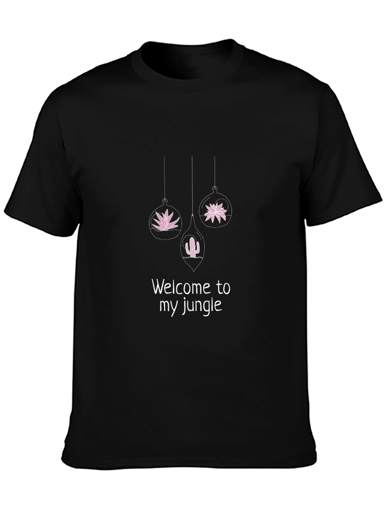 Black Welcome To My Jungle T-Shirt view 3