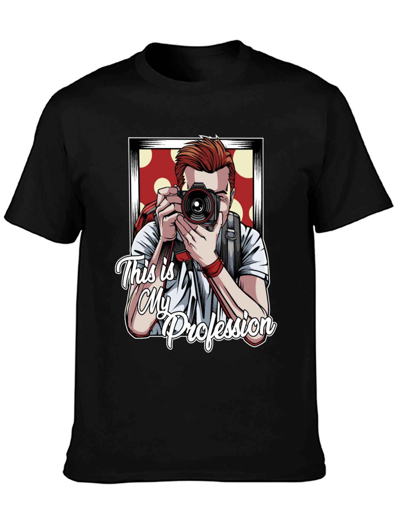 Photographer Profession Graphic T-Shirt - 3