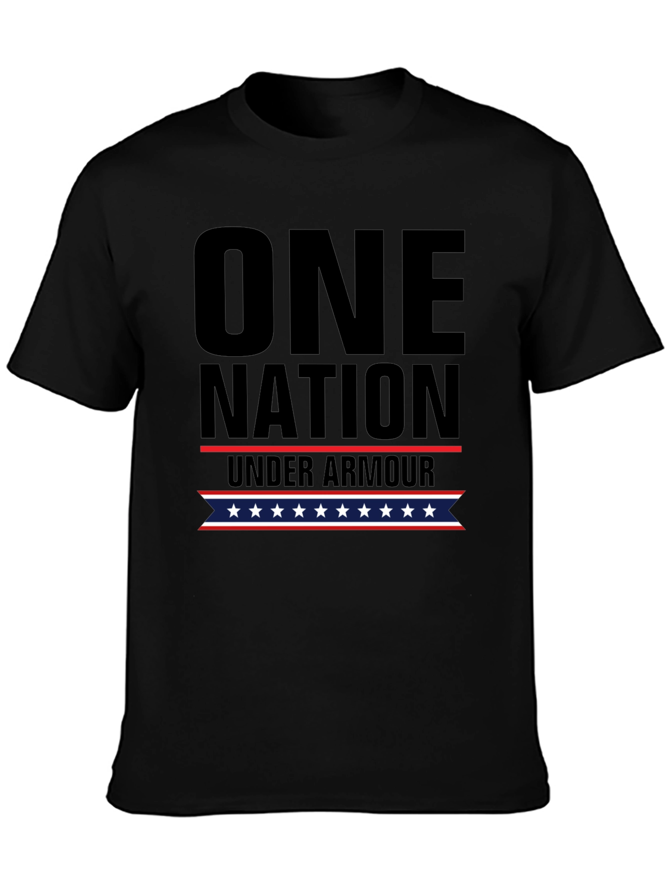 Black One Nation Under Armour Graphic T-Shirt view 3