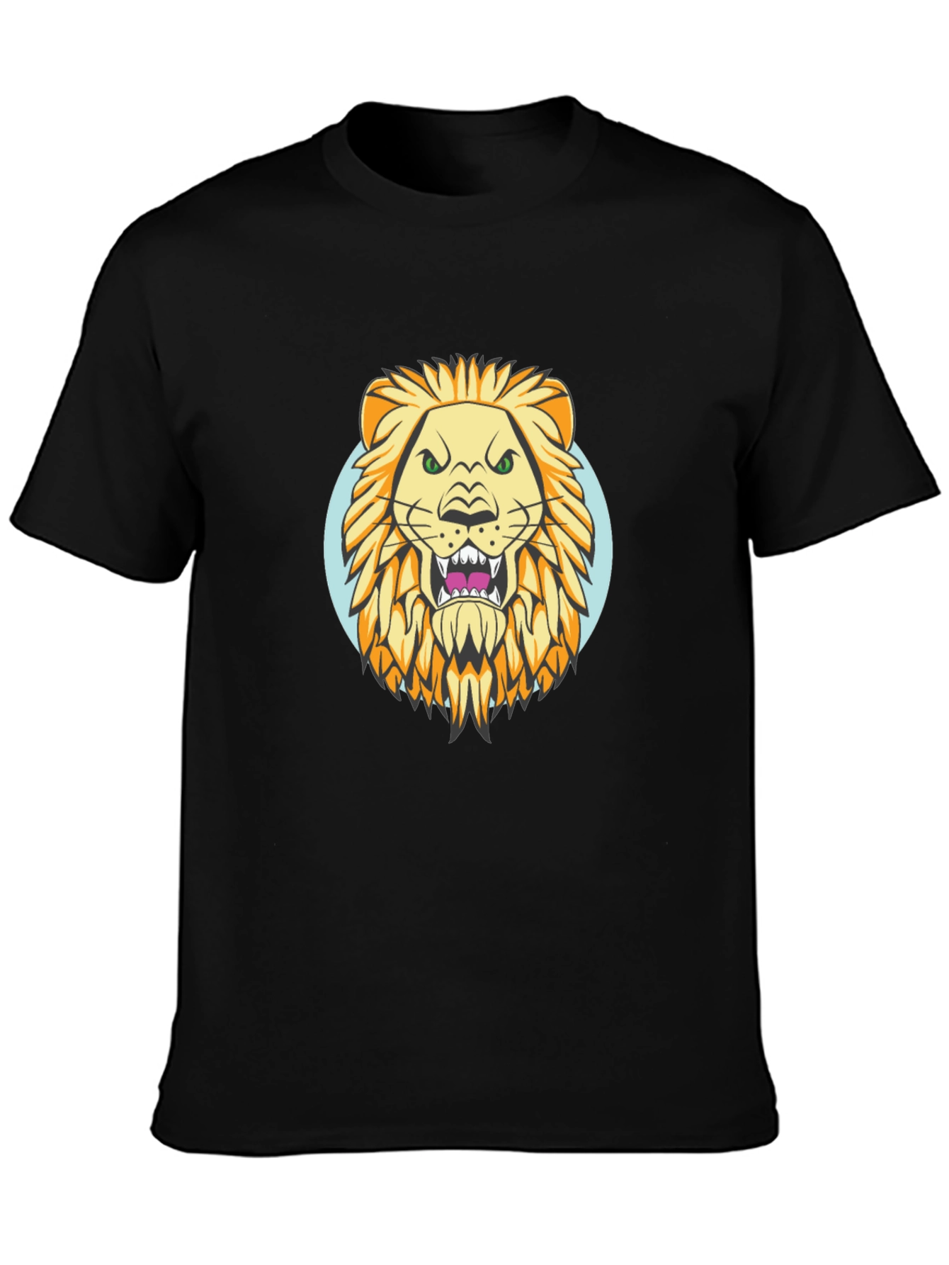 Black Lion Graphic Tee - Fierce Style view 3