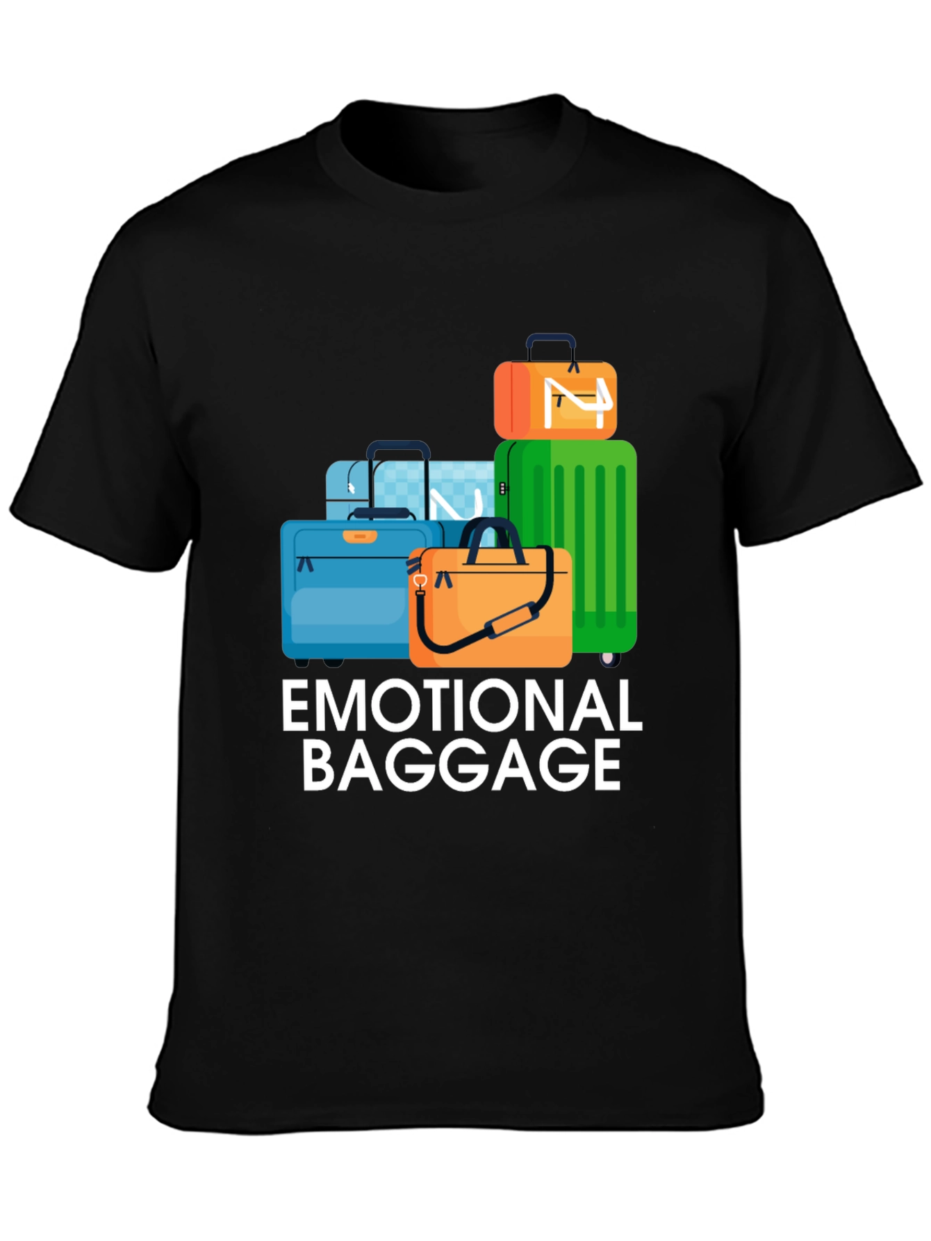 Emotional Baggage Graphic T-Shirt - 3