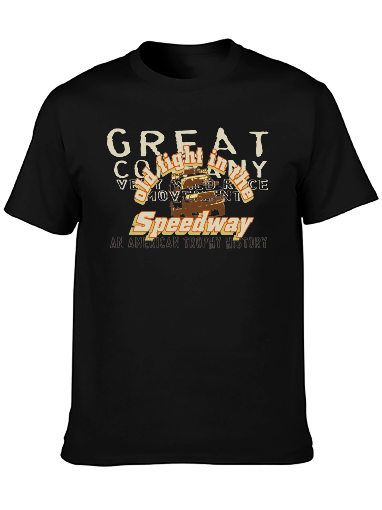 Black Great Company Speedway Vintage Graphic T-Shirt view 3