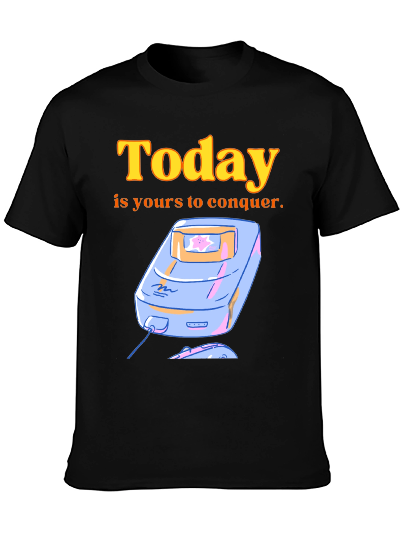 Black Today is Yours to Conquer T-Shirt view 3