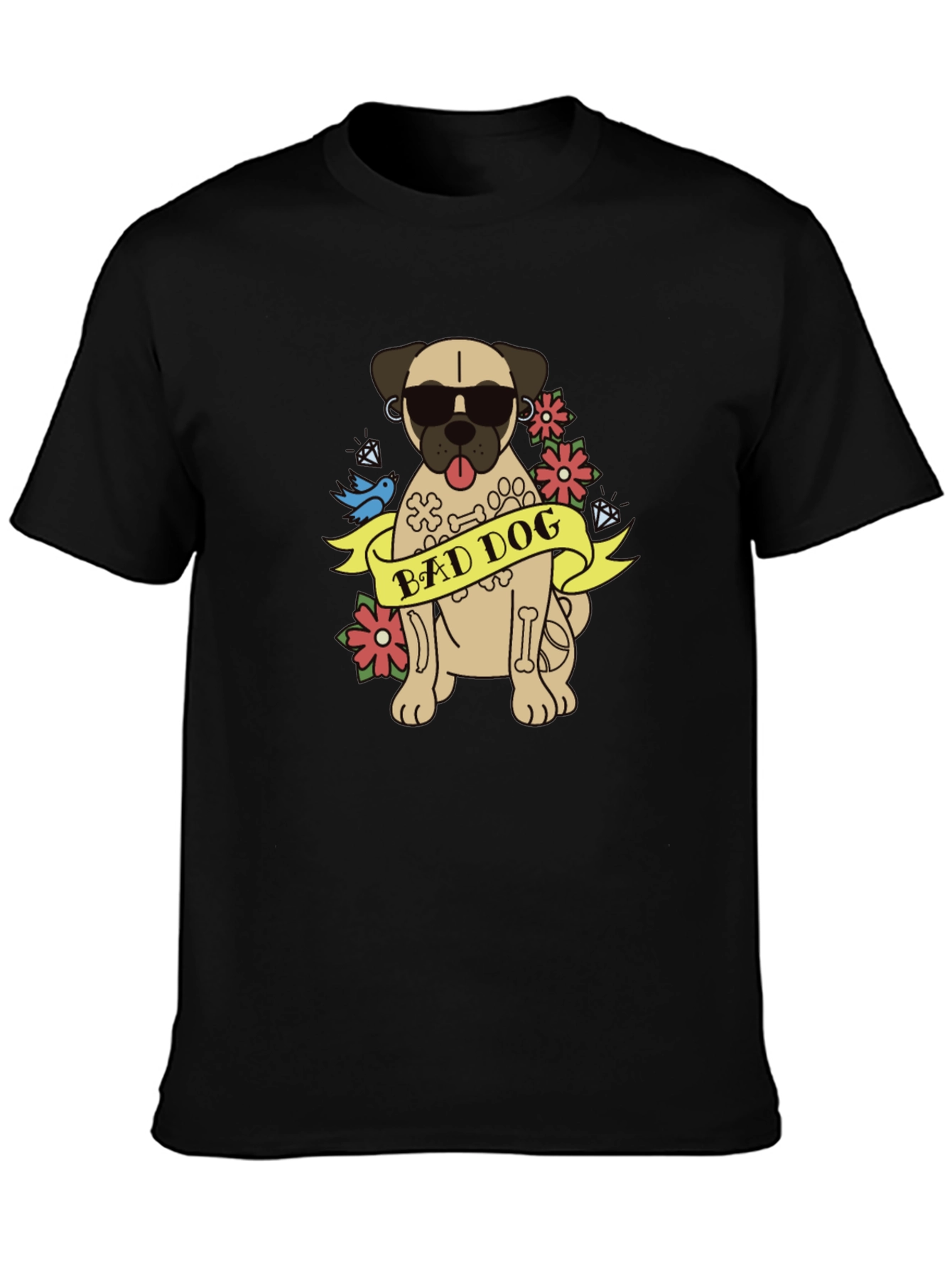 Bad Dog Graphic T-Shirt - 3