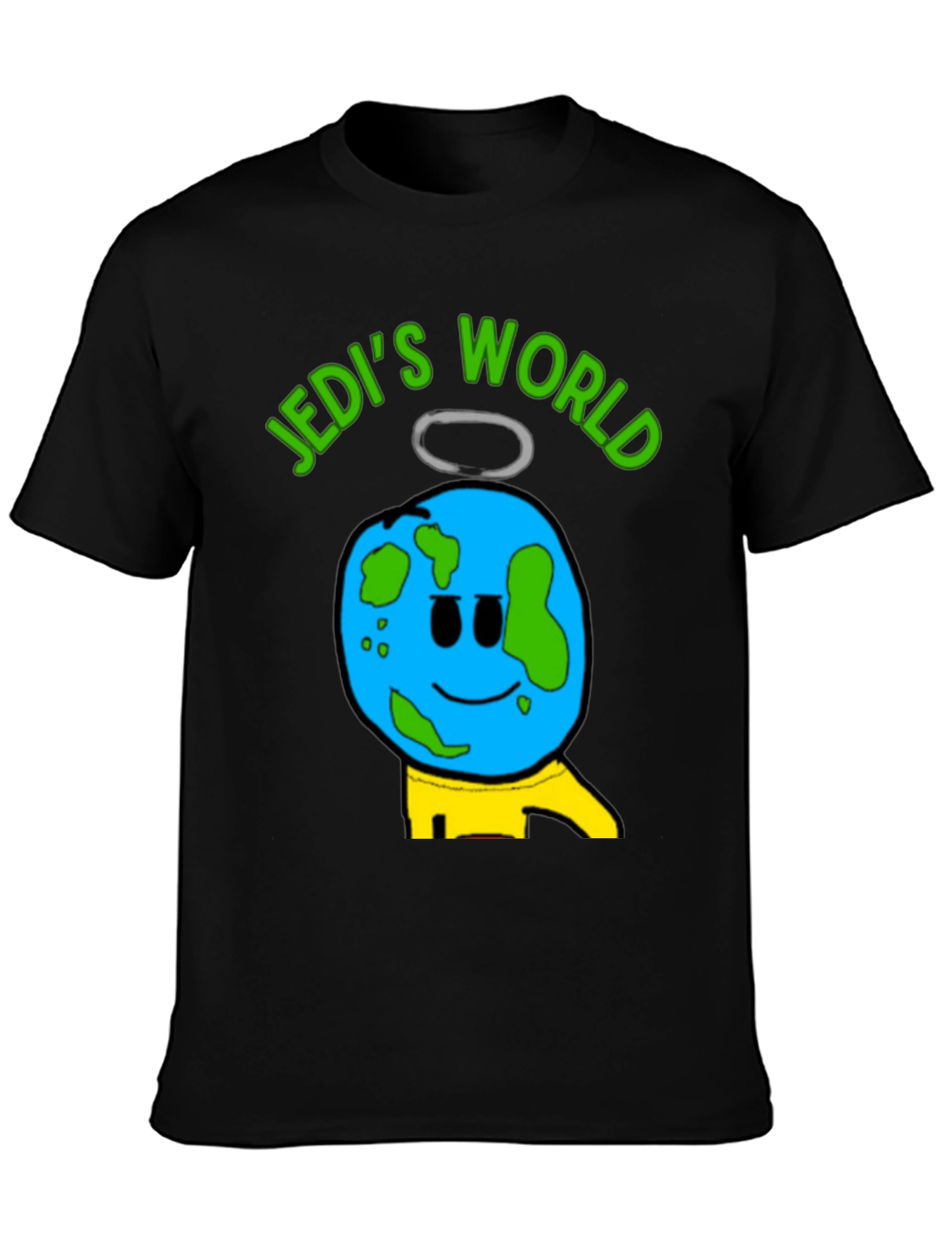 Jedi's World Graphic T-Shirt - Black - 3