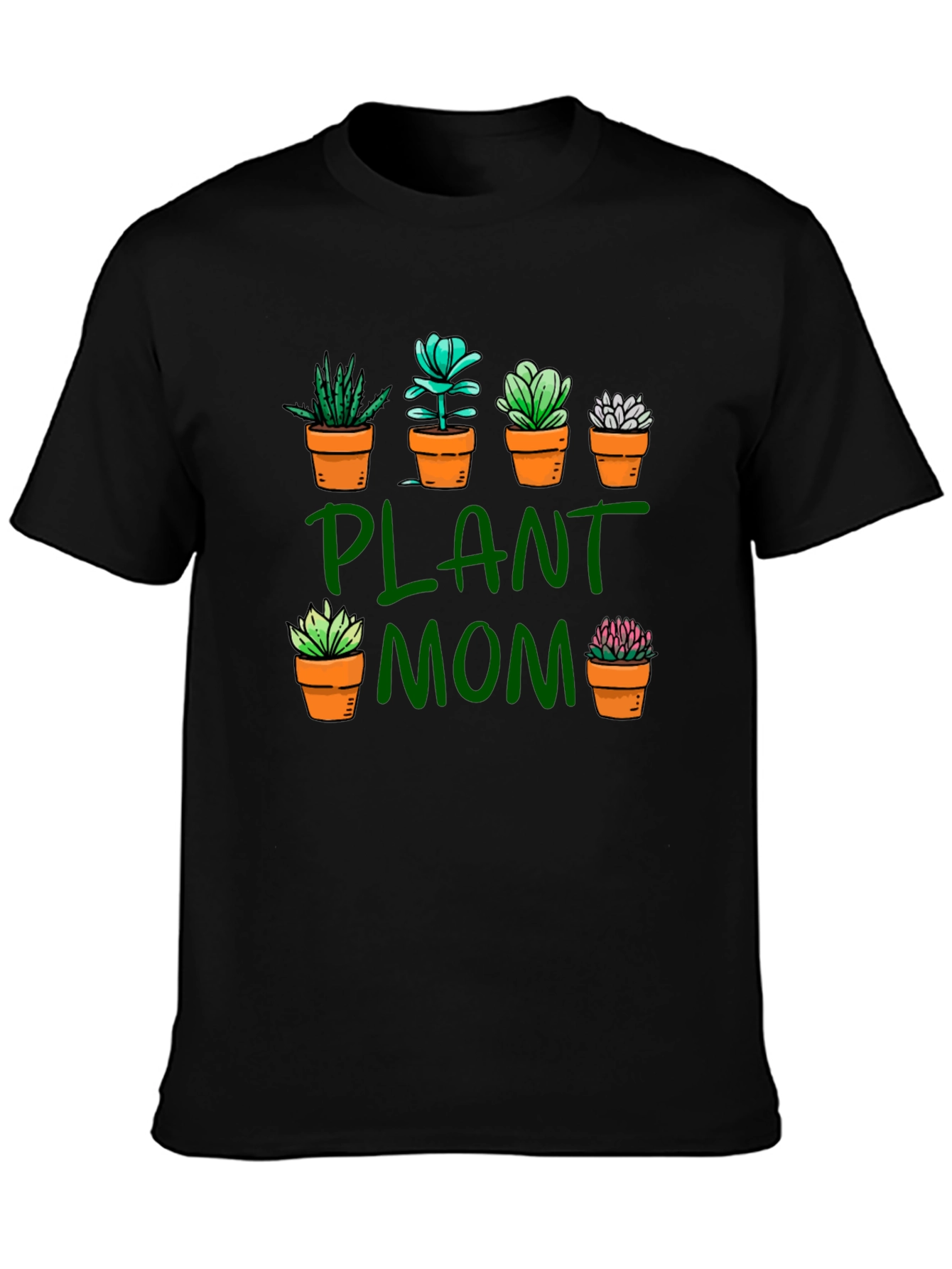 Plant Mom T-Shirt - Succulent Garden Tee - 3