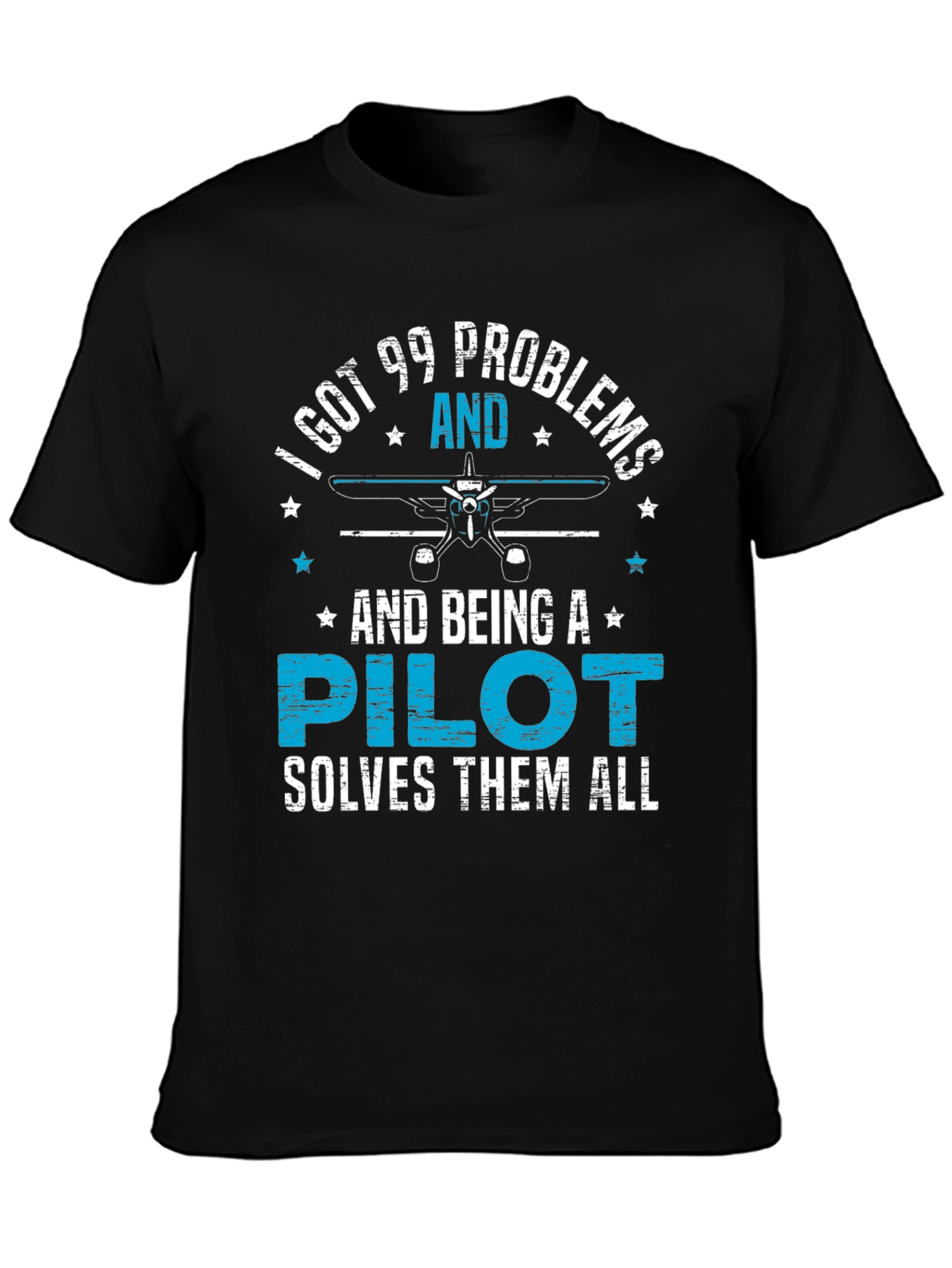 Pilot Problems Funny T-Shirt | Aviation Tee - 3