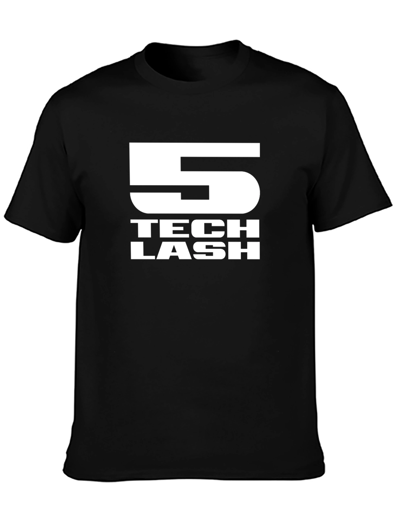 Black 5 Tech Lash Graphic T-Shirt - Bold Design view 3
