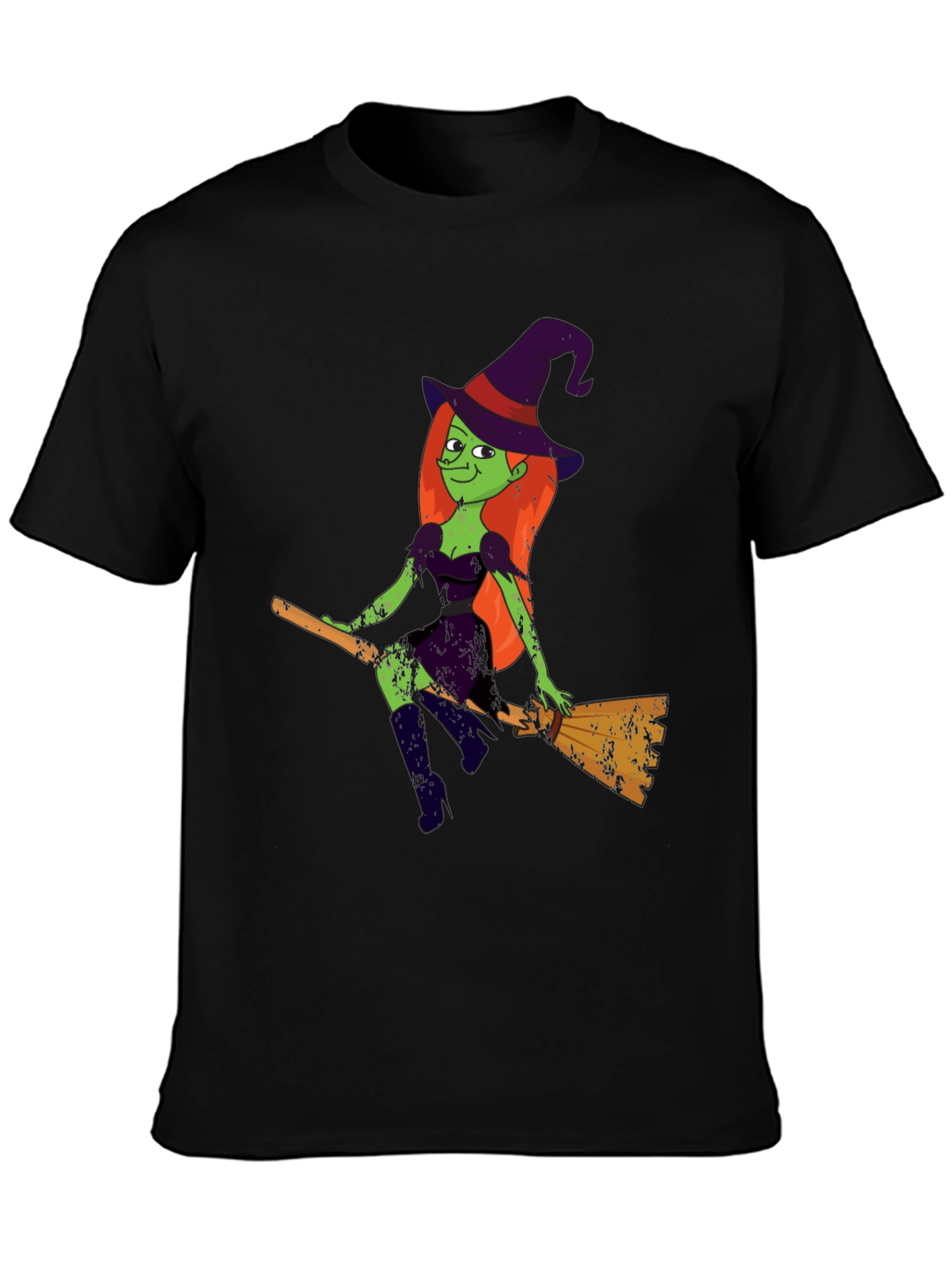 Black Witch Graphic T-Shirt view 3