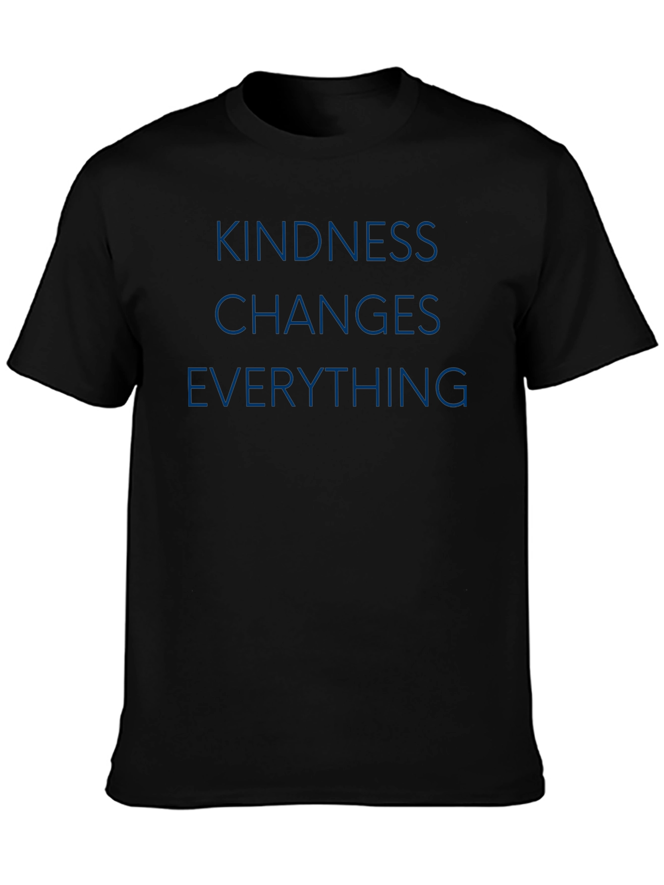 Black Kindness Changes Everything Graphic Tee view 3