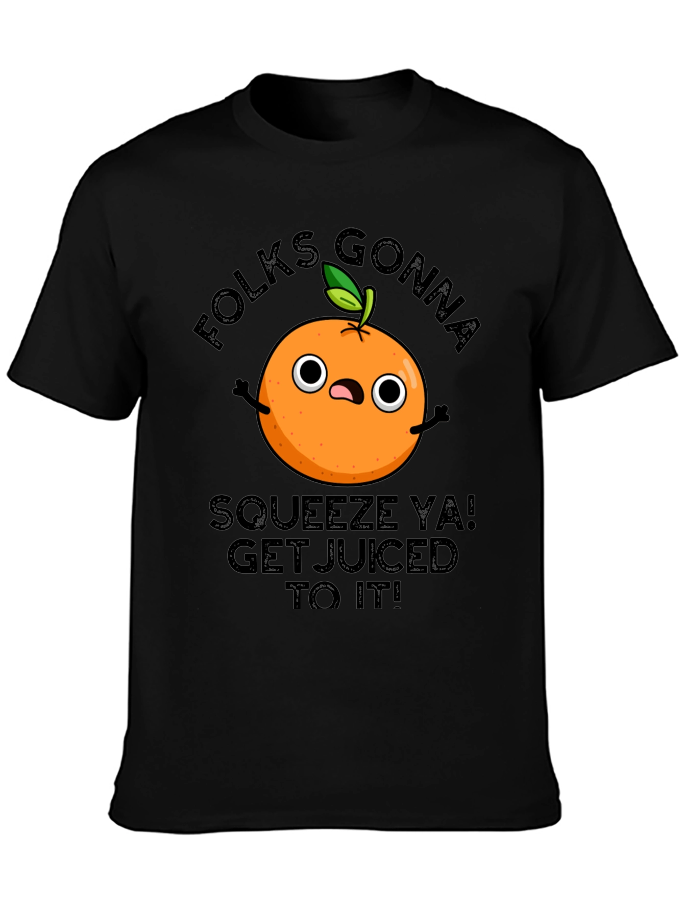 Black Folks Gonna Squeeze Ya T-Shirt Funny Graphic Tee view 3