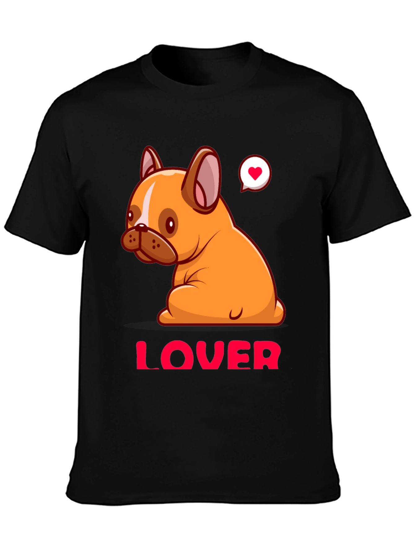 Black Dog Lover Graphic Tee view 3