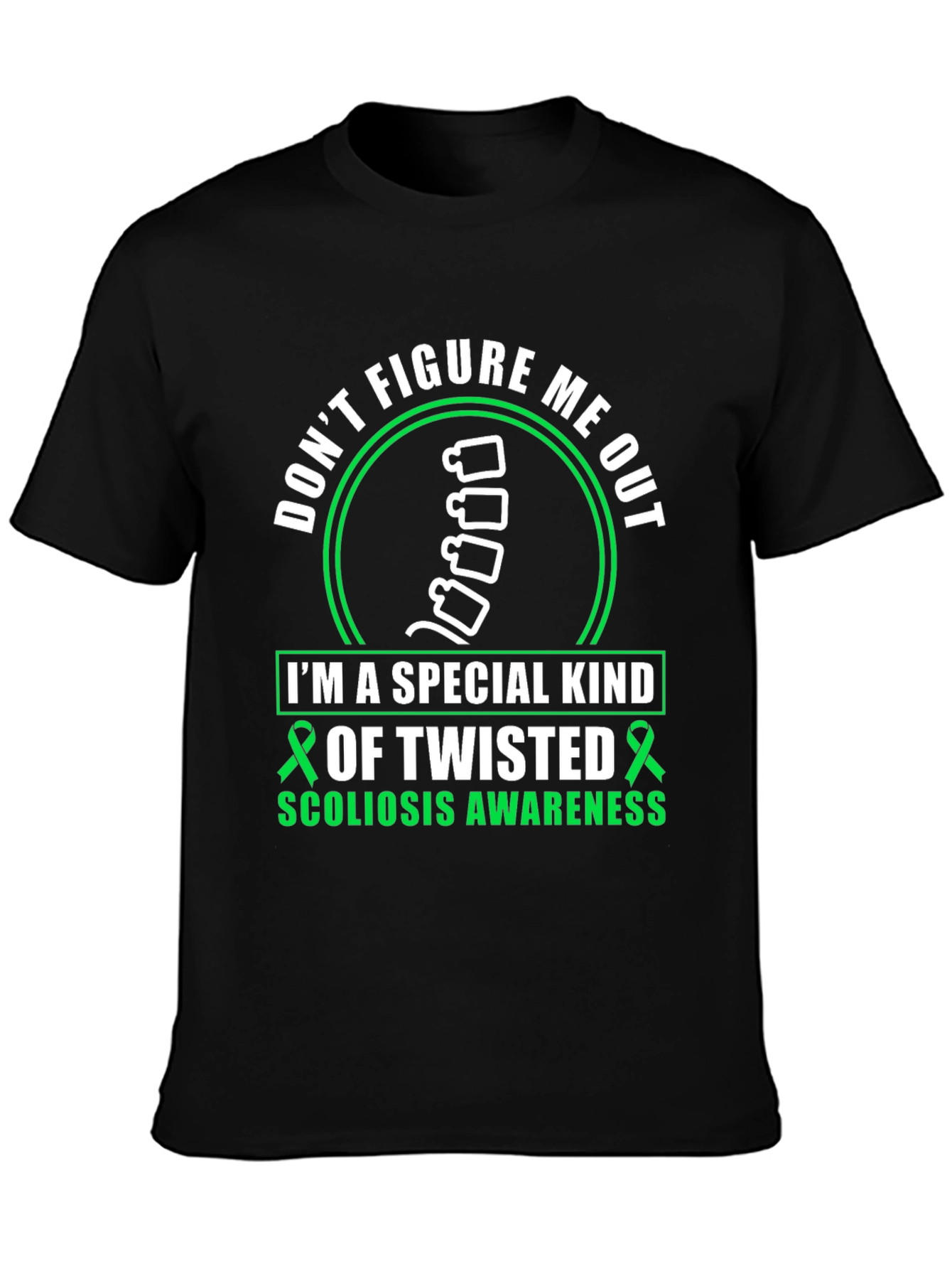 Twisted Scoliosis Awareness T-Shirt - 3