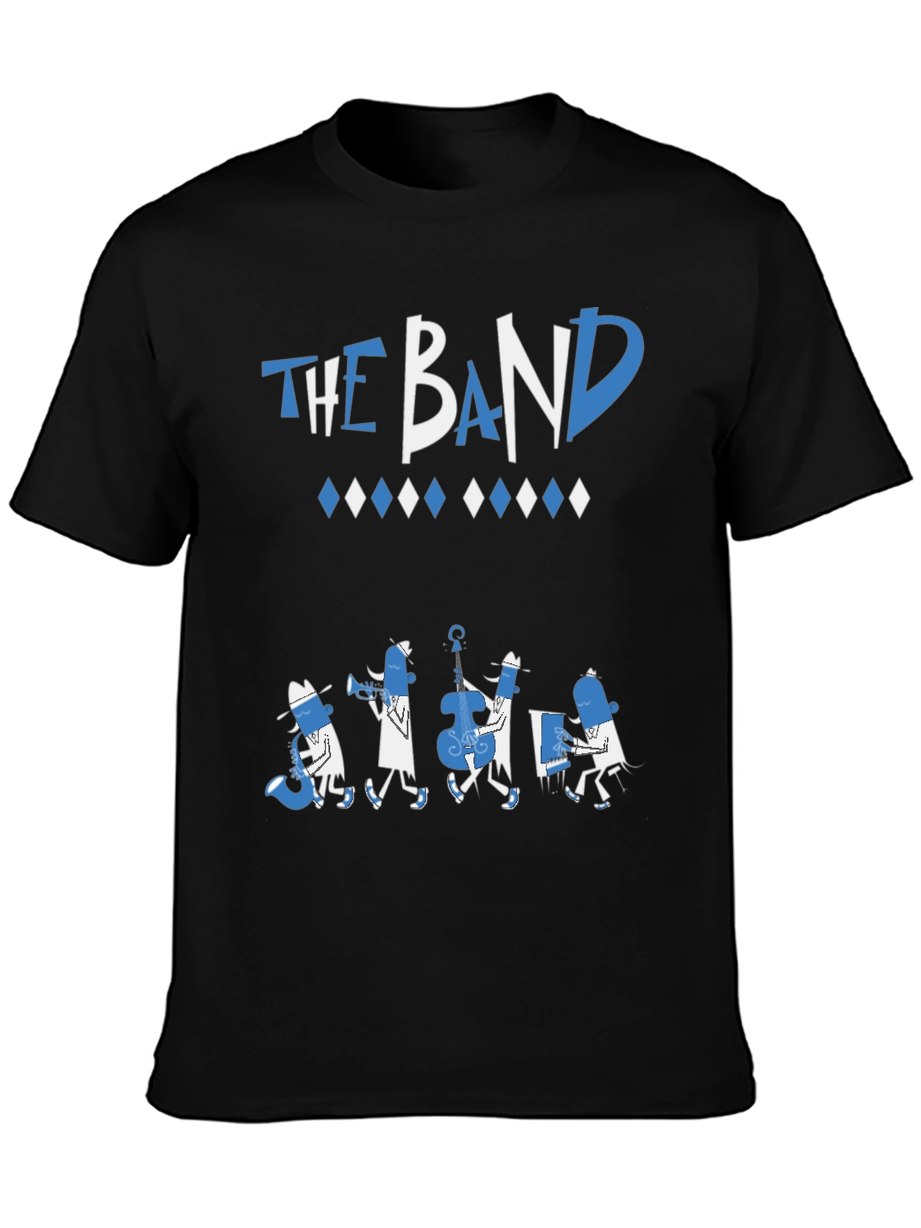 The Band Music T-Shirt: Cool Cartoon Design - 3