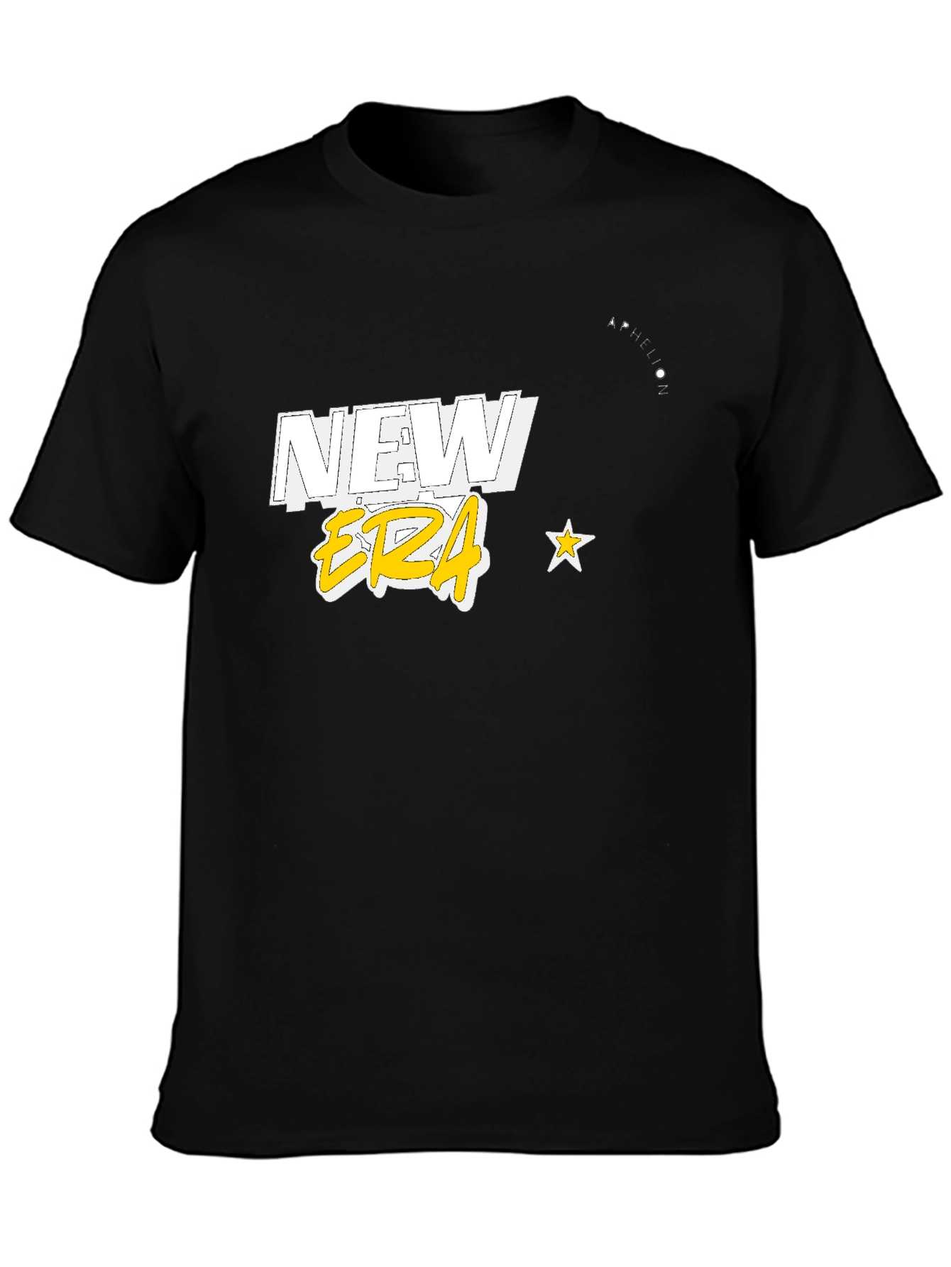 Black New Era Graphic Black T-Shirt view 3