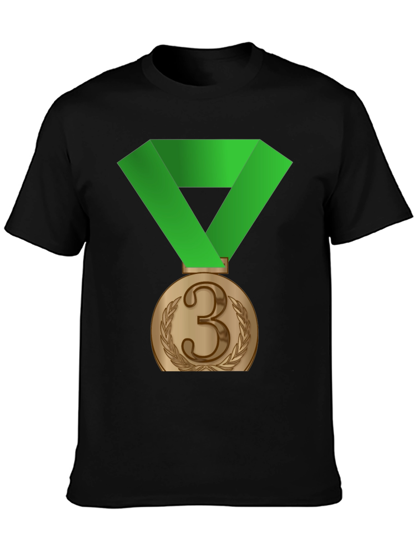 Bronze Medal T-Shirt - Third Place Award Tee - 3